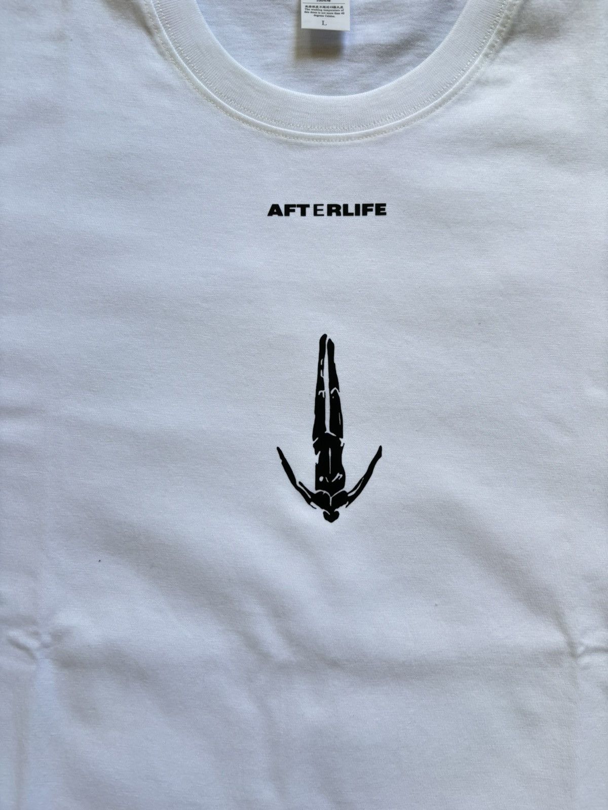 Vintage Vintage electro house Ibiza afterlife heavyweight white tee Size US M / EU 48-50 / 2 - 6 Thumbnail