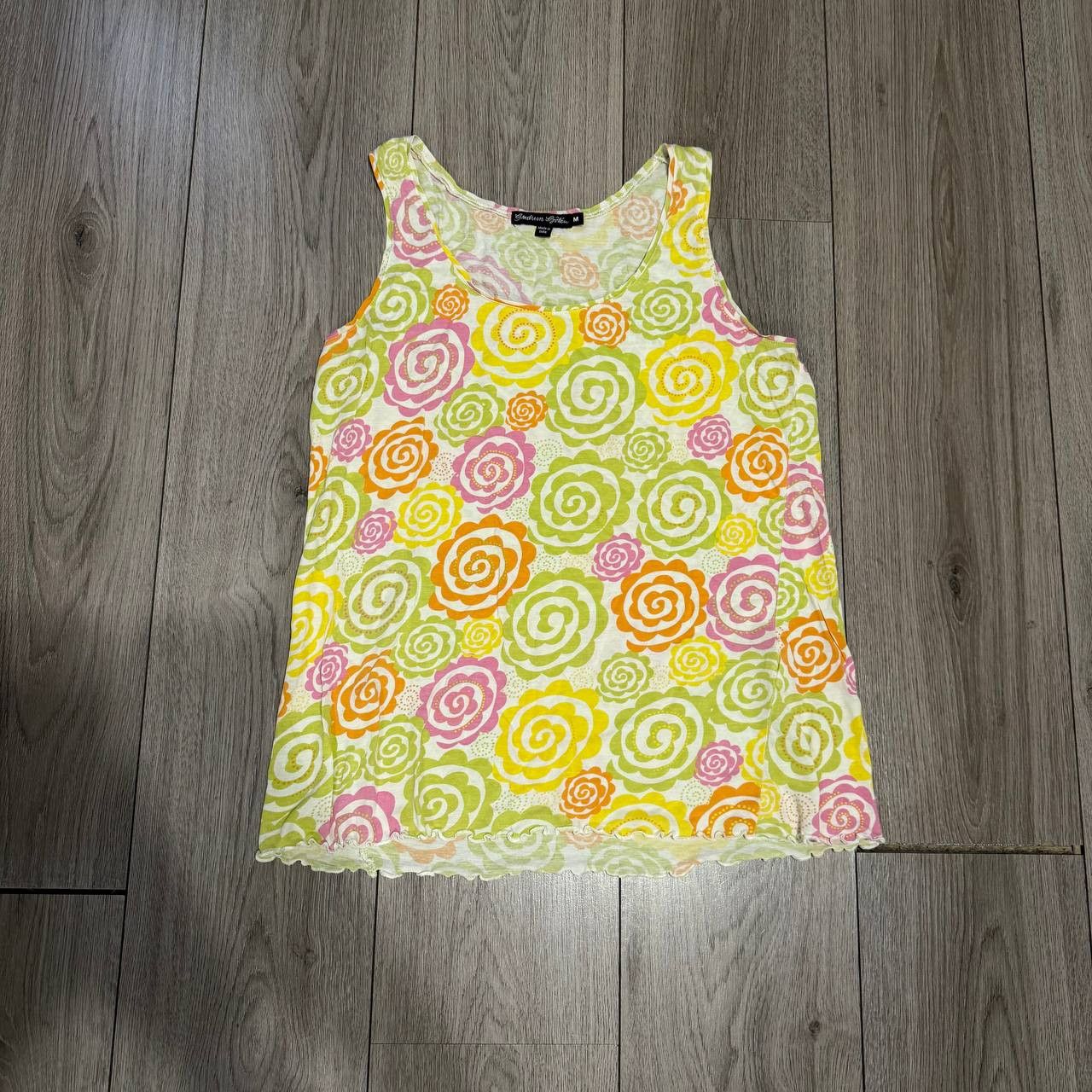 Gudrun Sjoden Gudrun Sjoden Flowers Pattern Tank Top, Size M Size M / US 6-8 / IT 42-44 - 1 Thumbnail