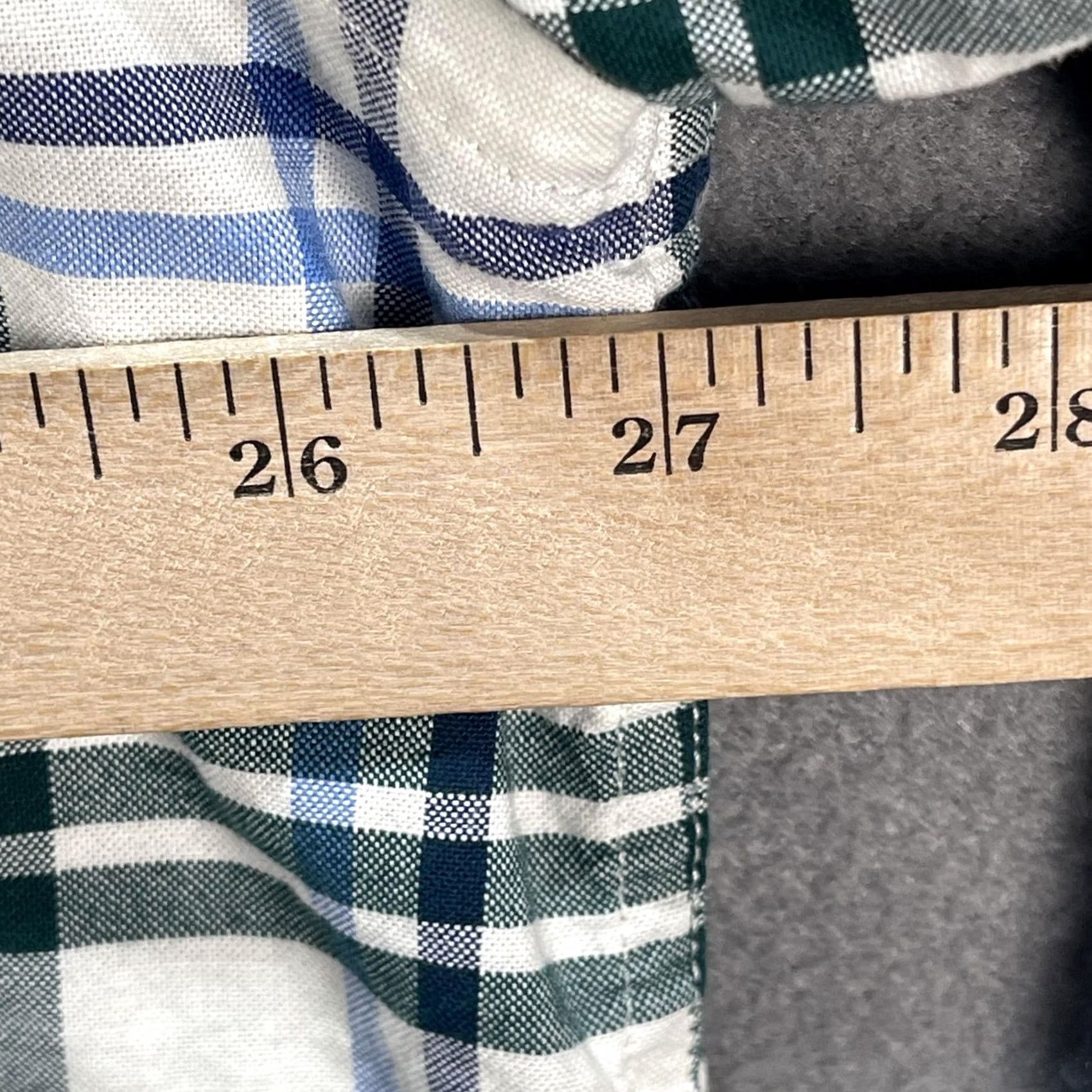 Izod IZOD Saltwater Shirt Mens 2XL Plaid Button Down Relaxed Classics Casual Preppy Size US XXL / EU 58 / 5 - 6 Thumbnail