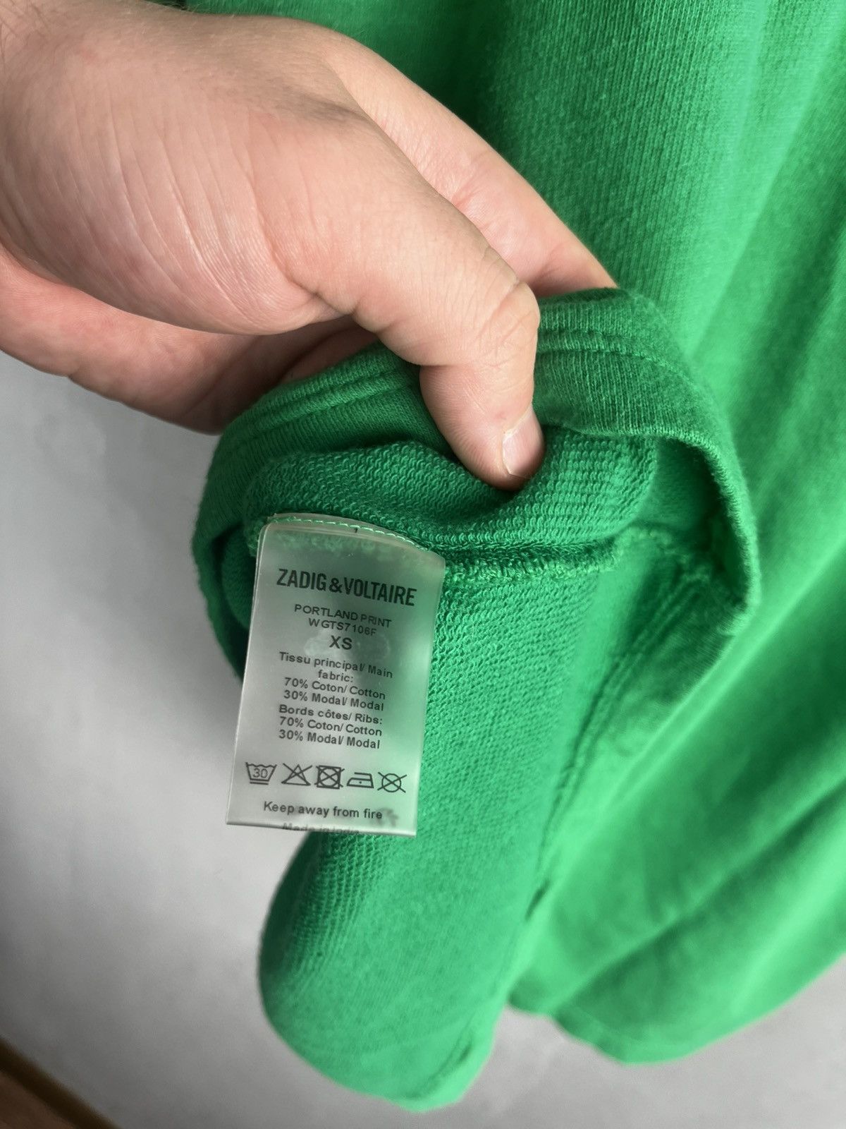 Zadig & Voltaire Zadig voltaire je men fous Size XS / US 0-2 / IT 36-38 - 10 Thumbnail