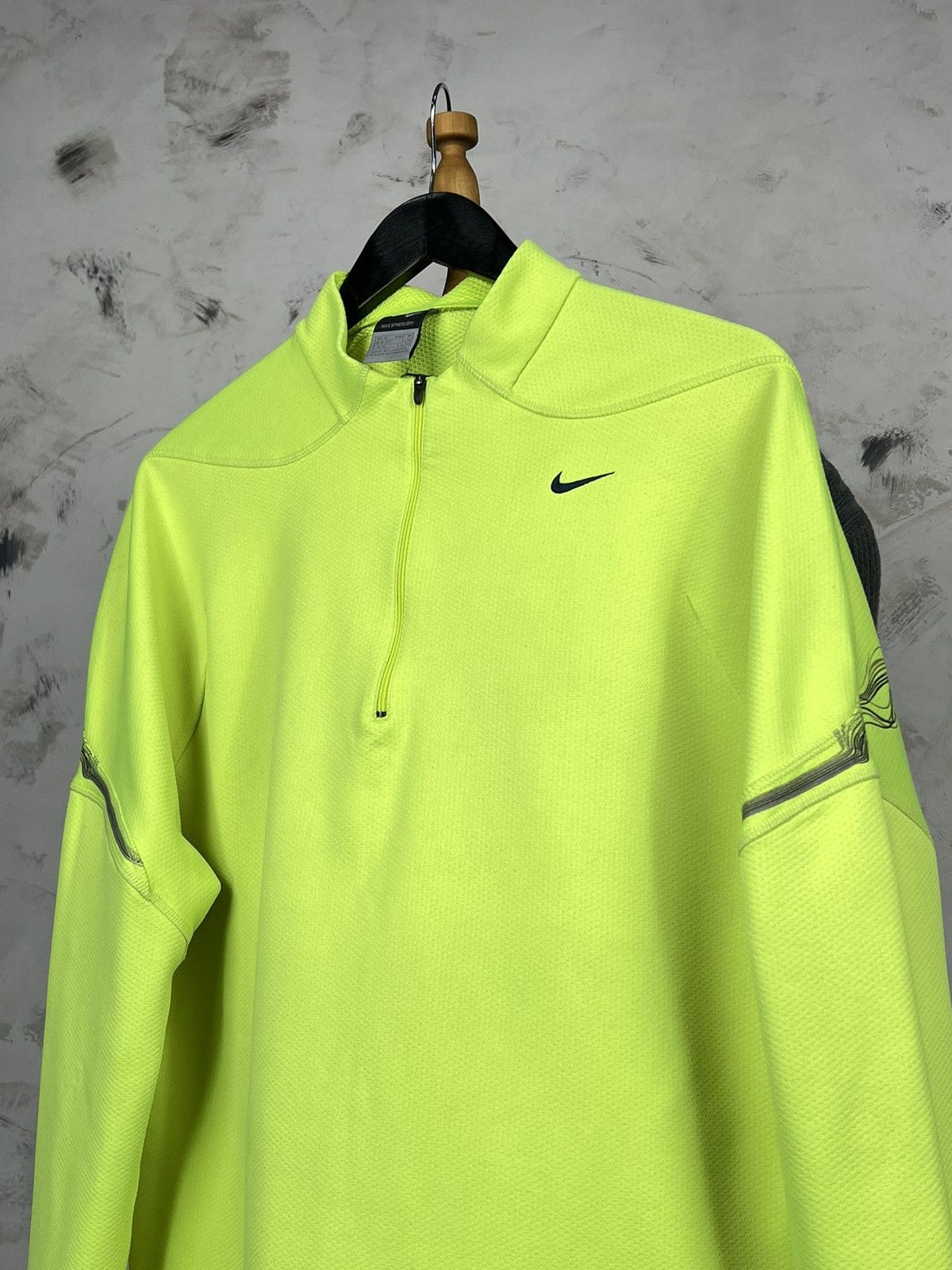 Nike Vintage Nike Dri-FIT Half Zip Running Top Size L - XL Size US XL / EU 56 / 4 - 2 Thumbnail