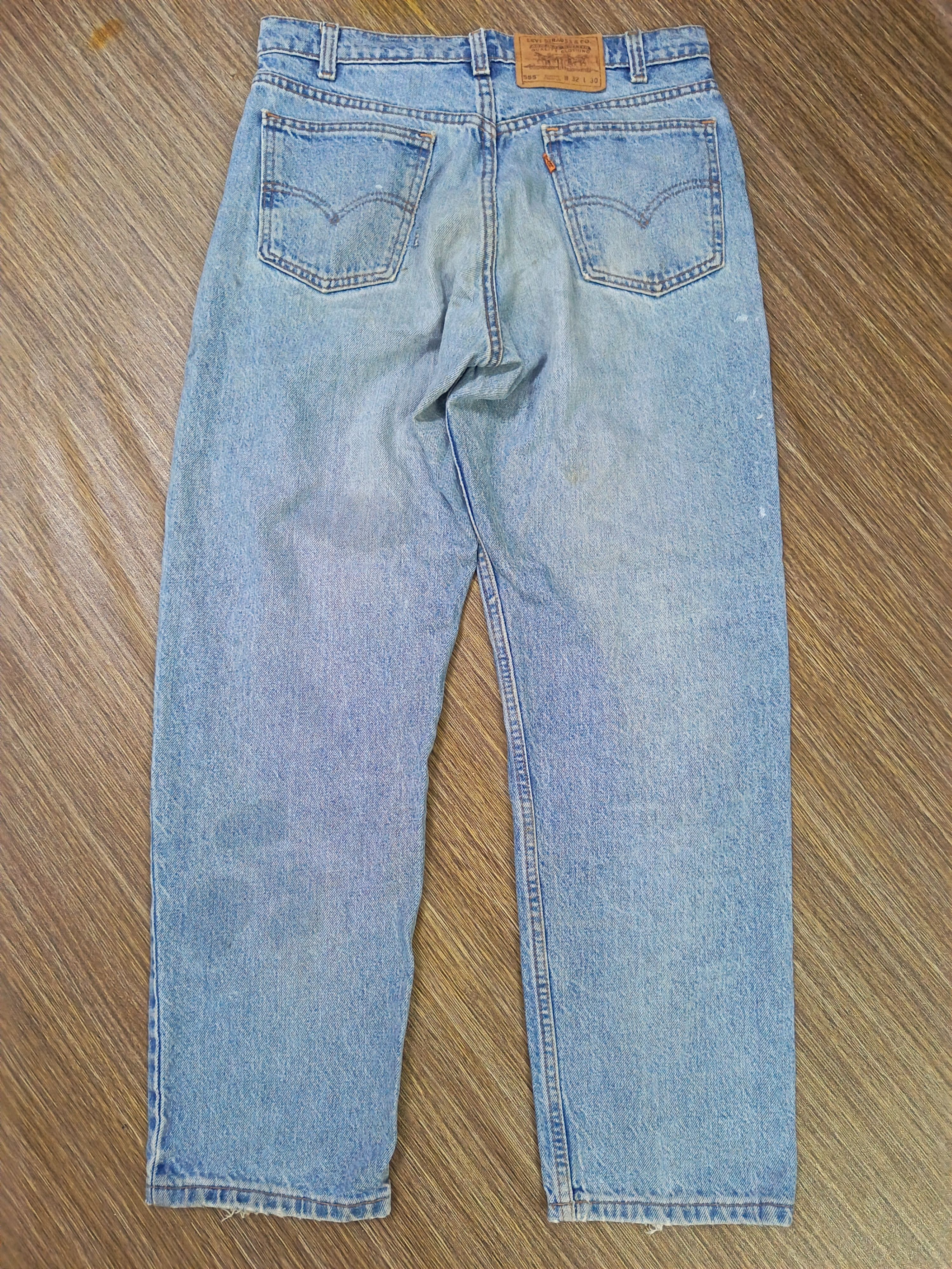 Levi's Vintage Clothing Vintage distressed Levi's 555 oren tab Size US 32 / EU 48 - 2 Thumbnail