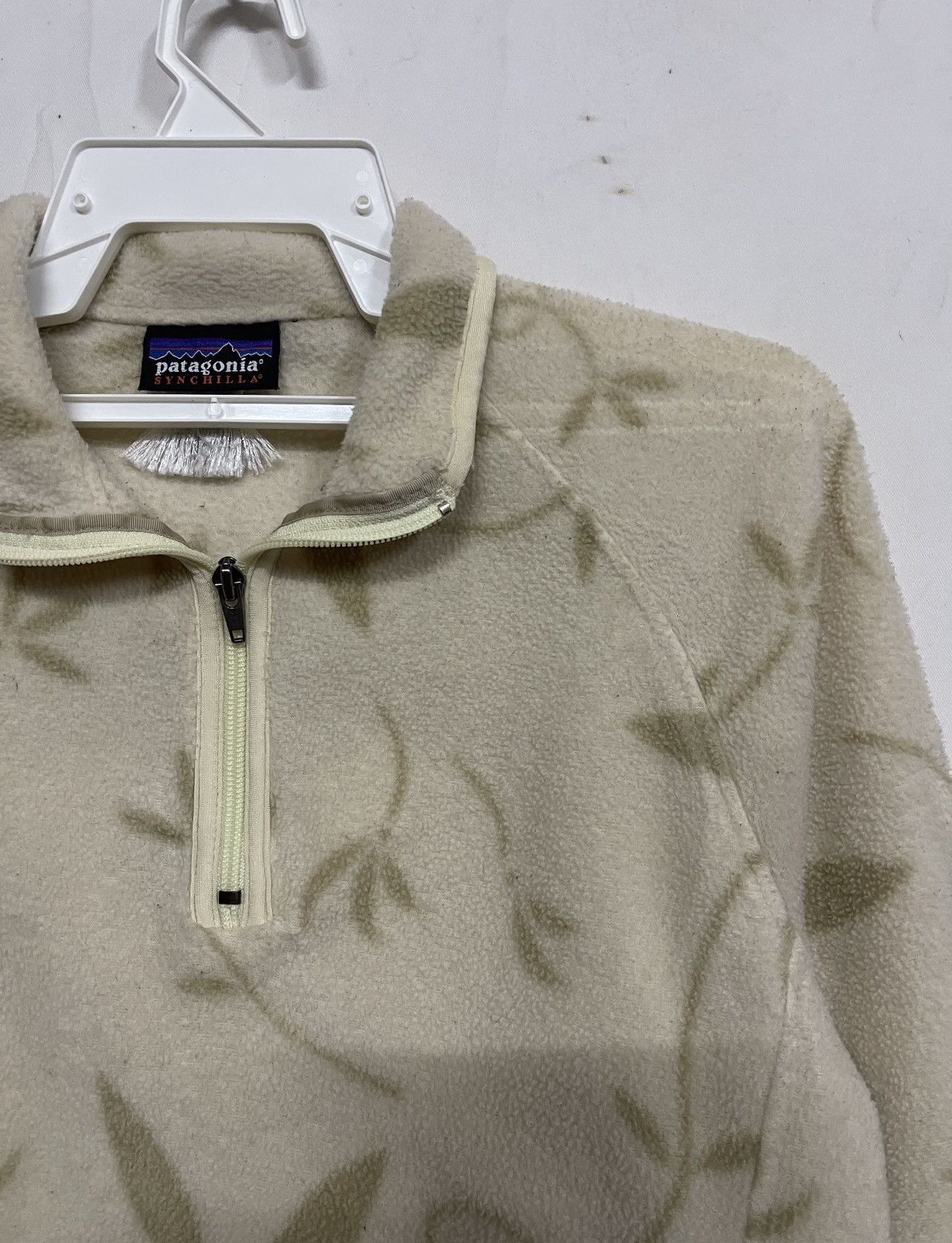 Patagonia Patagonia Women's Synchilla Floral Quarter Zip fleece jacket Size XS / US 0-2 / IT 36-38 - 2 Thumbnail