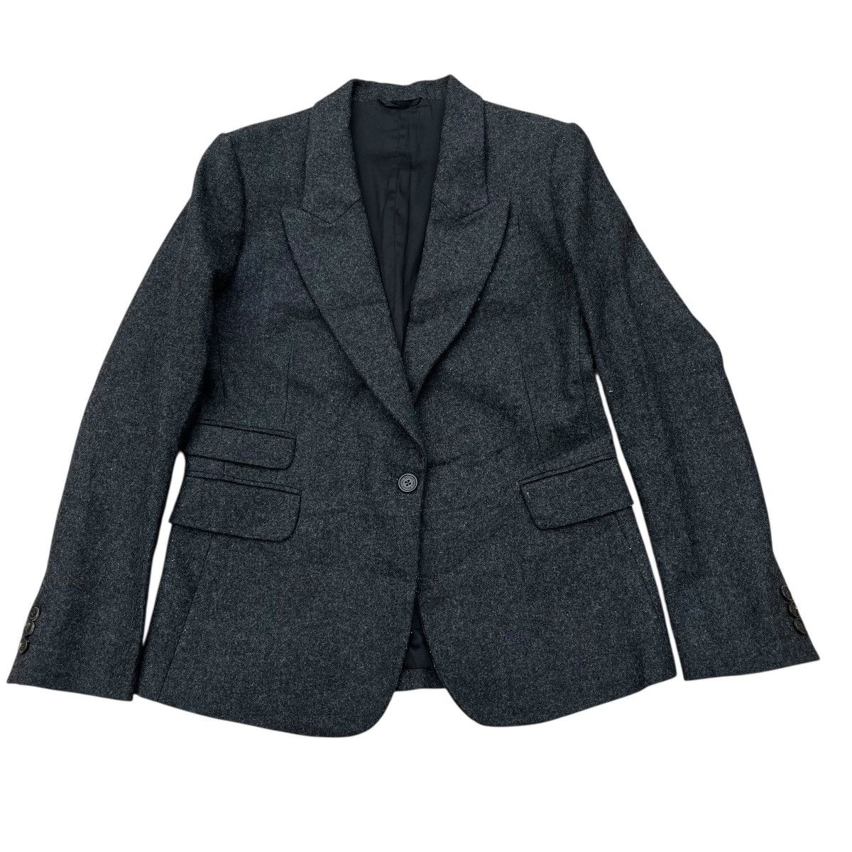 Neil Barrett Chachoal wool blazer Size S / US 4 / IT 40 - 1 Thumbnail