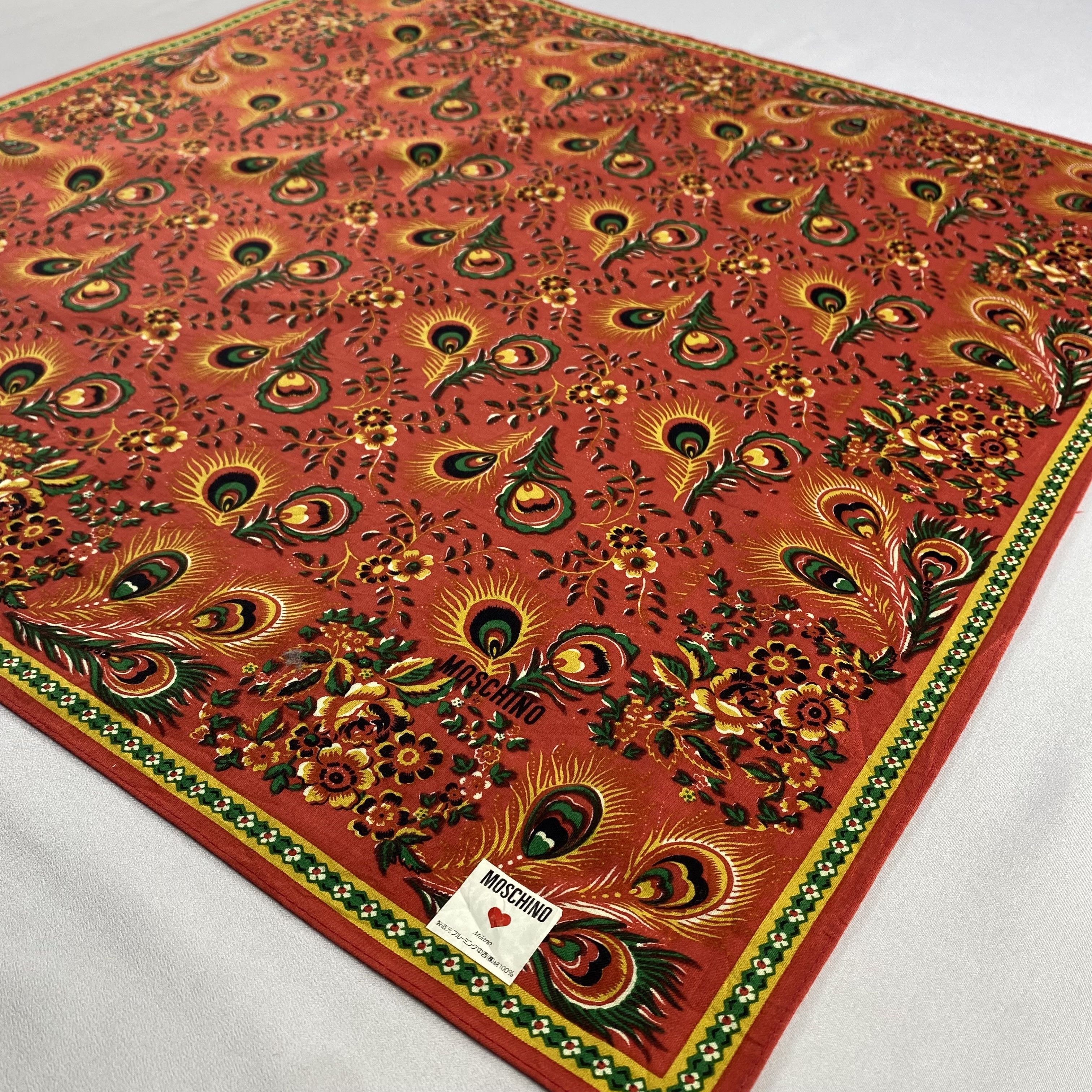 Moschino × Vintage Moschino Bandana/ Handkerchief / Neckerchief-P1001 Size ONE SIZE - 2 Thumbnail