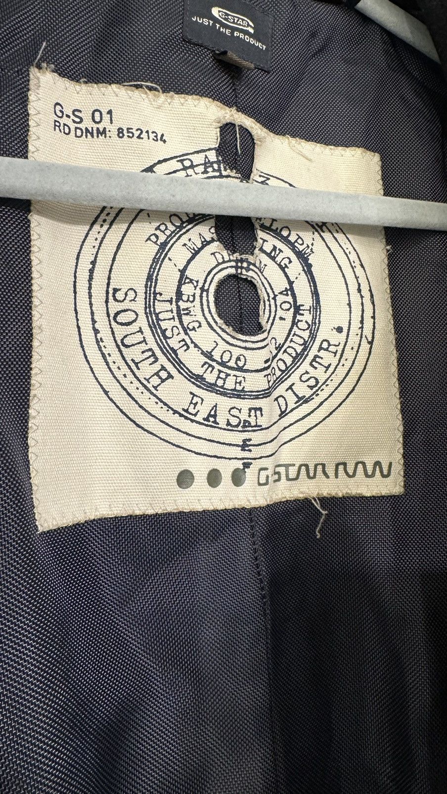 G-Star G-Star Raw coat wool vintage avant garde 90s Size US L / EU 52-54 / 3 - 9 Thumbnail