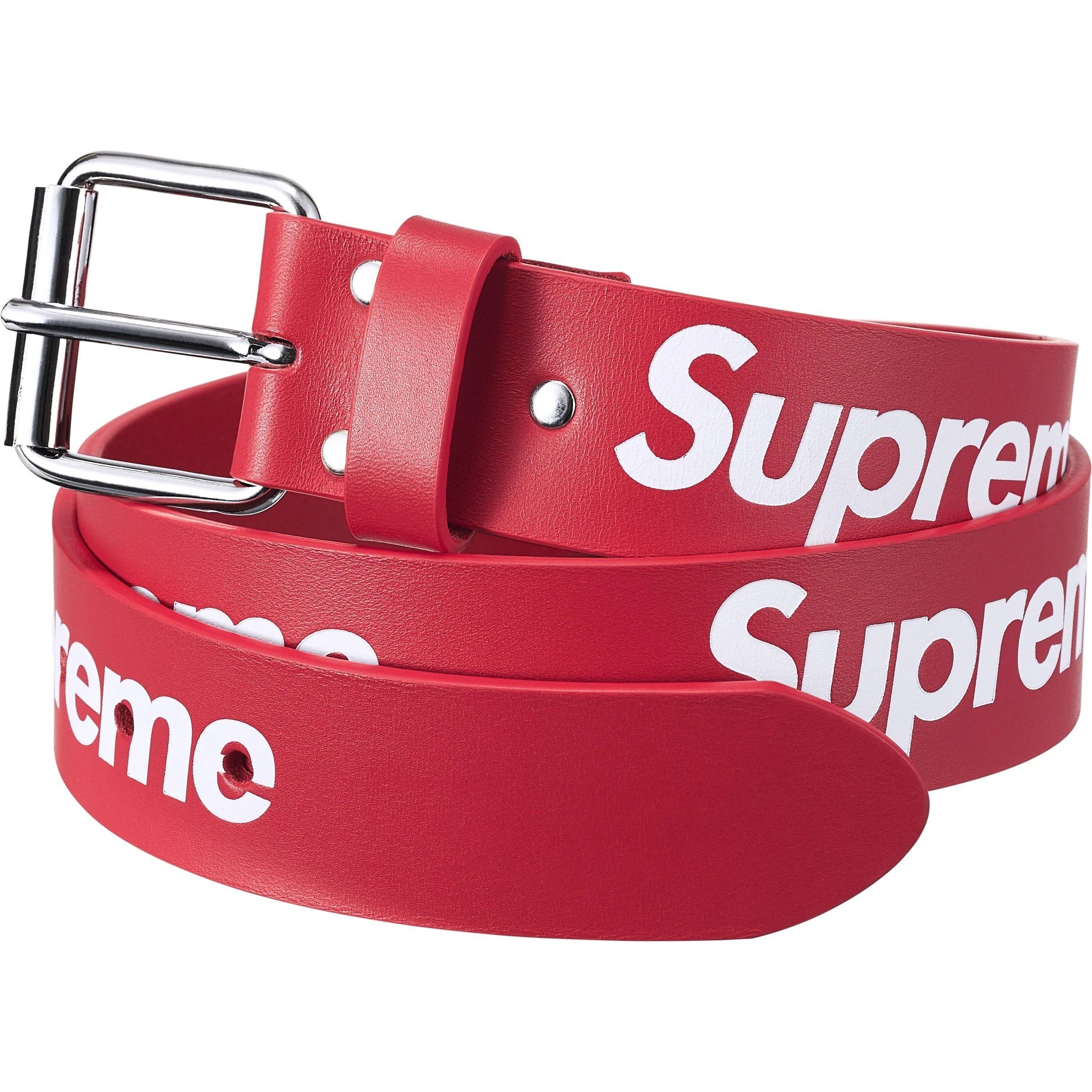 Supreme】Last Supper Leather Belt Multicolor - 25SS (Supreme
