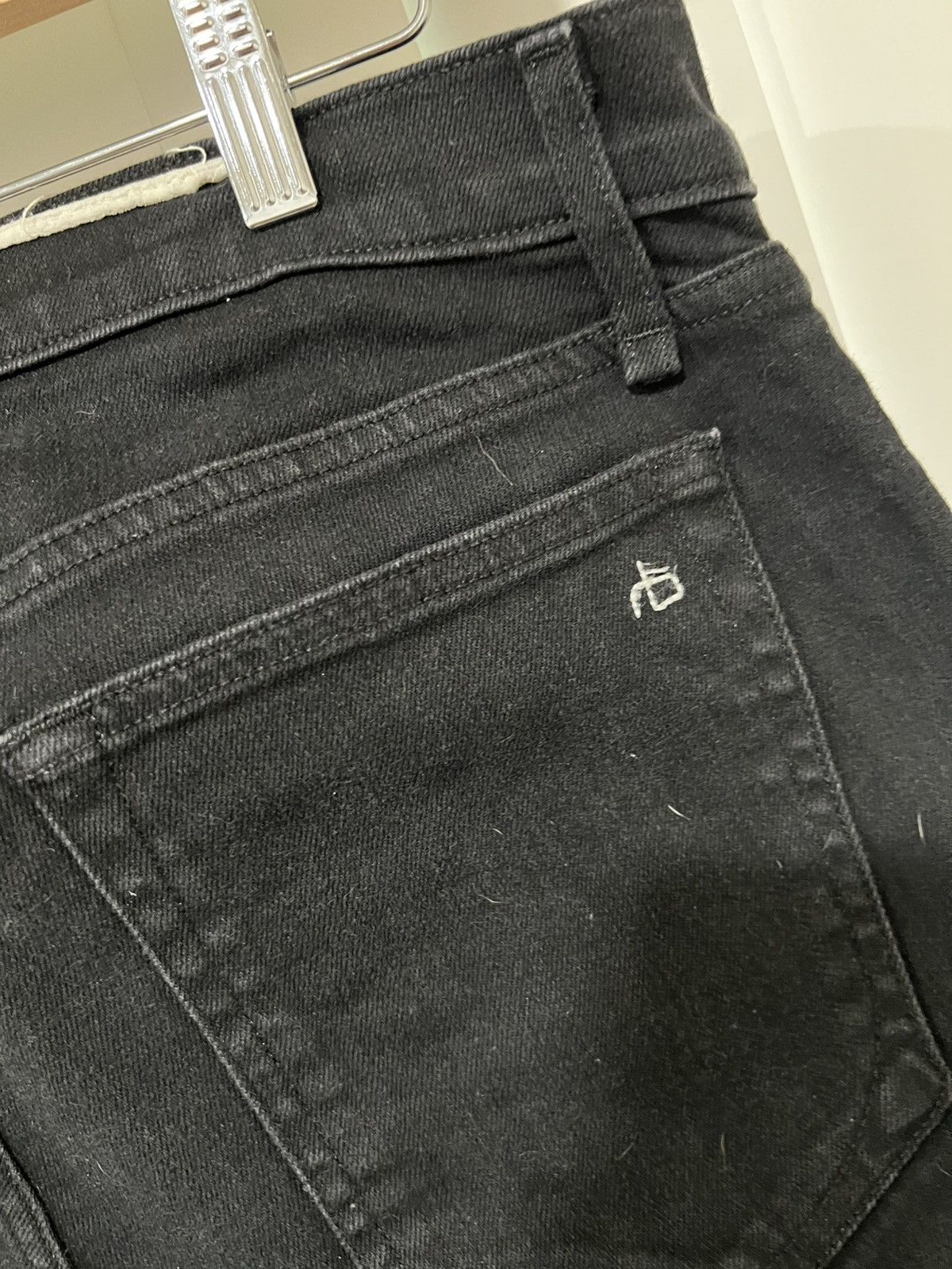 Rag & Bone Rag & Bone Black Denim Size US 34 / EU 50 - 8 Thumbnail