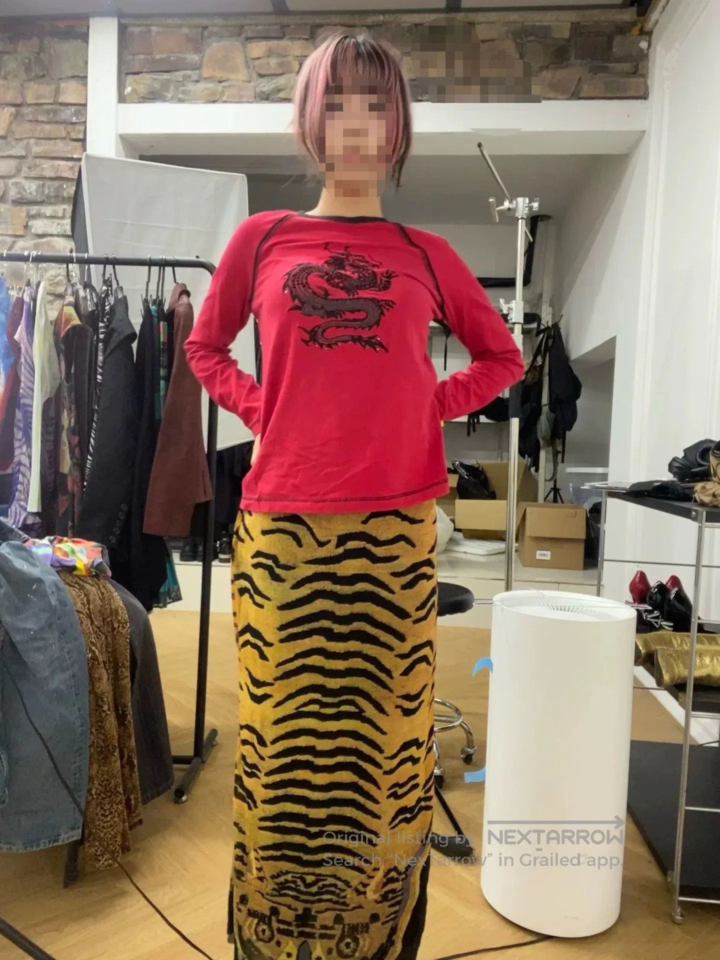 Vivienne Tam vivienne tam dragon embroidered long sleeve top. Size S / US 4 / IT 40 - 4 Thumbnail