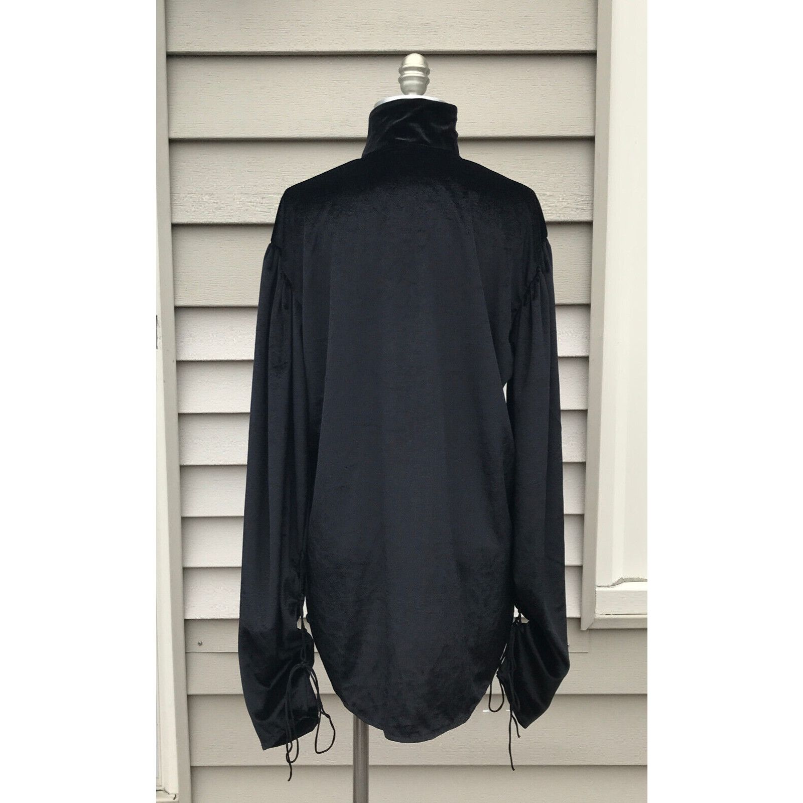 Other UK Phaze UK Gothic Victorian Velvet Shirt Top One Size Size US M / EU 48-50 / 2 - 5 Thumbnail