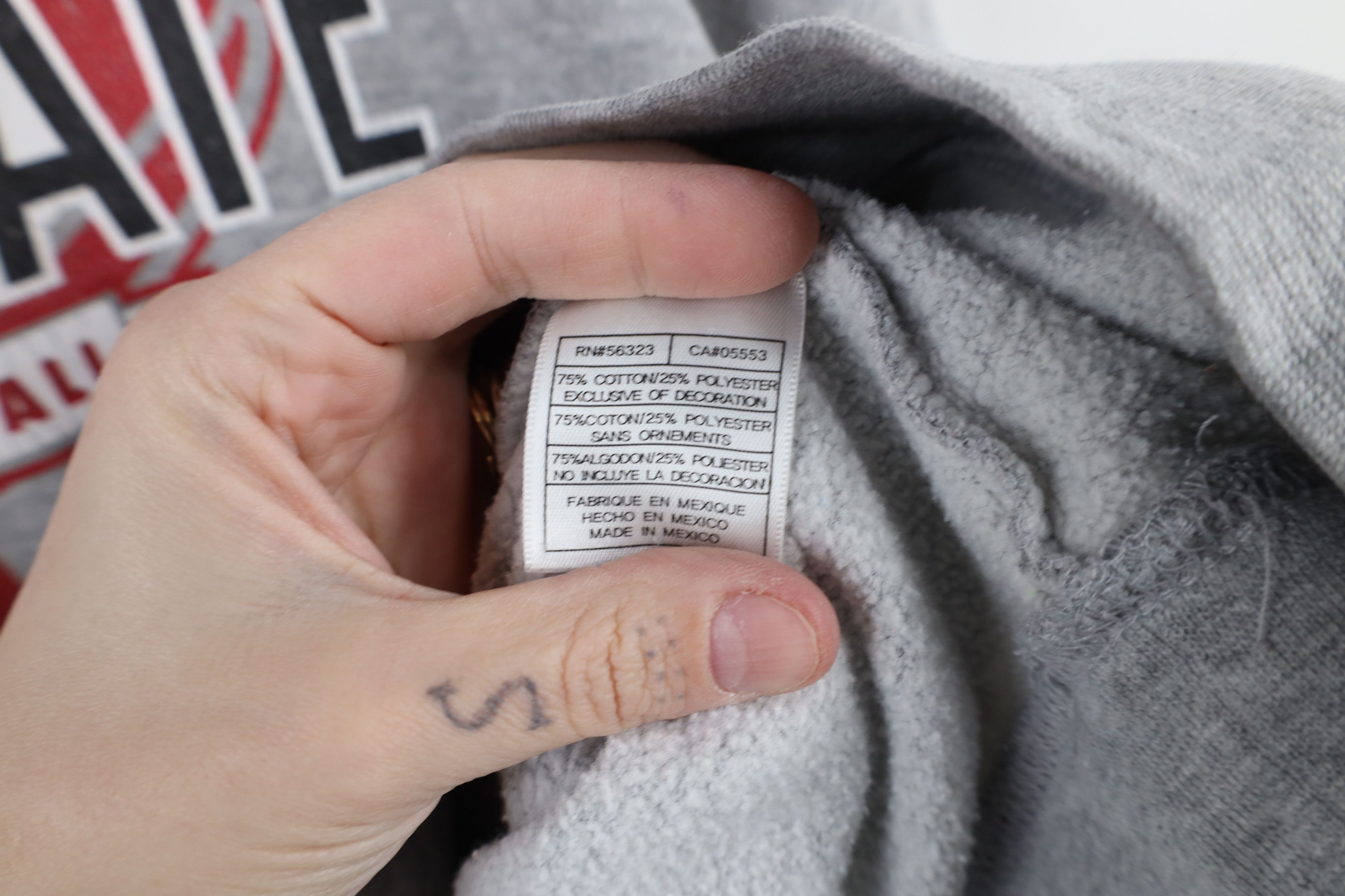 Nike × Vintage Vintage Nike Swoosh Ohio State University Football Hoodie Size US L / EU 52-54 / 3 - 11 Thumbnail