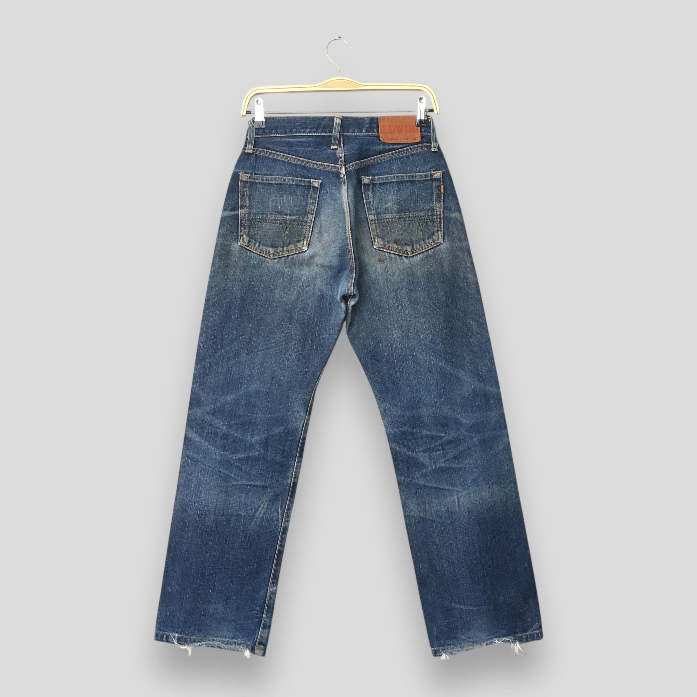 Edwin Size 27x27 Vintage 90s Edwin E Function Faded Jeans S1456 Size US 27 - 8 Thumbnail