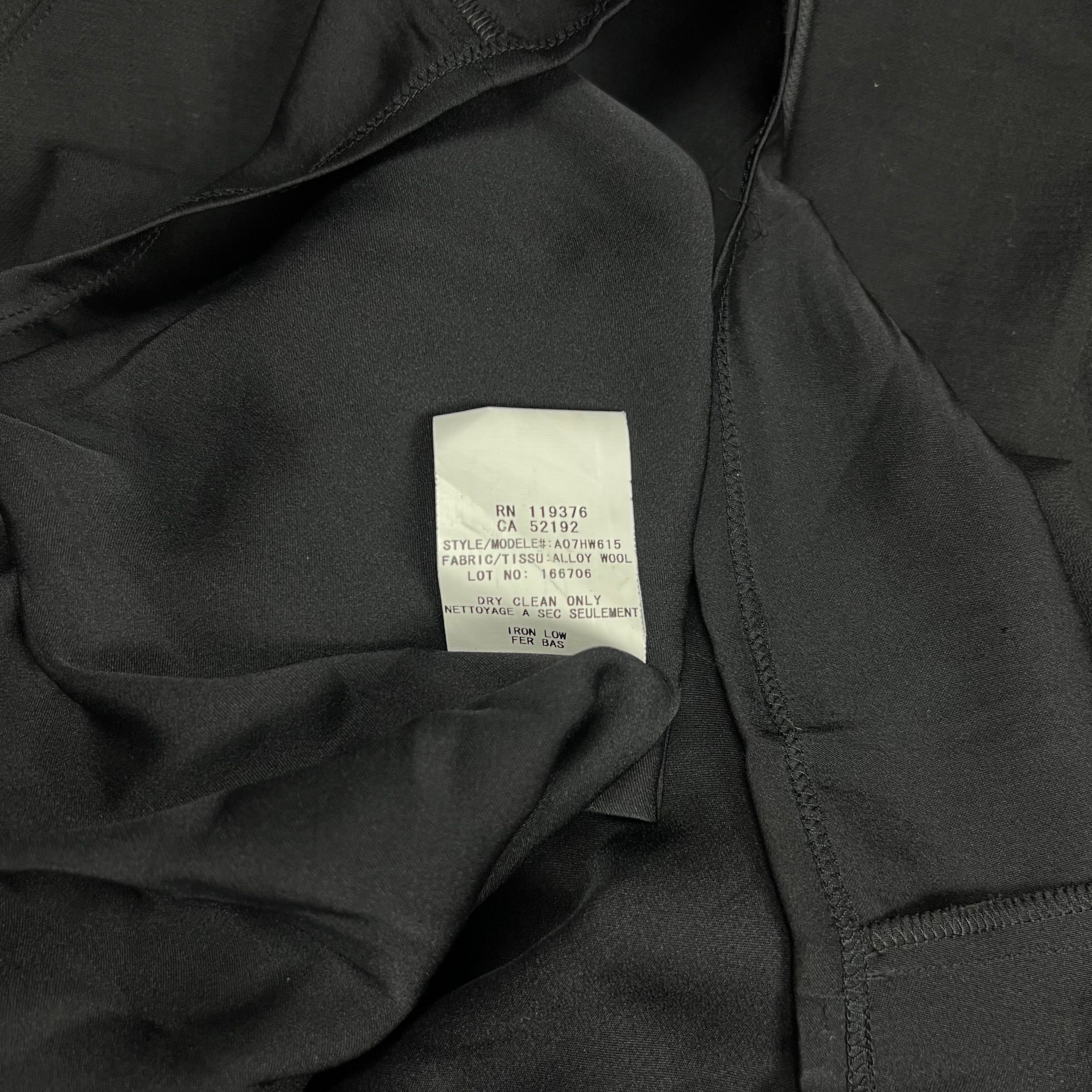 Helmut Lang Helmut Lang Black Sleeveless Dress - XS Size XS / US 0-2 / IT 36-38 - 9 Thumbnail