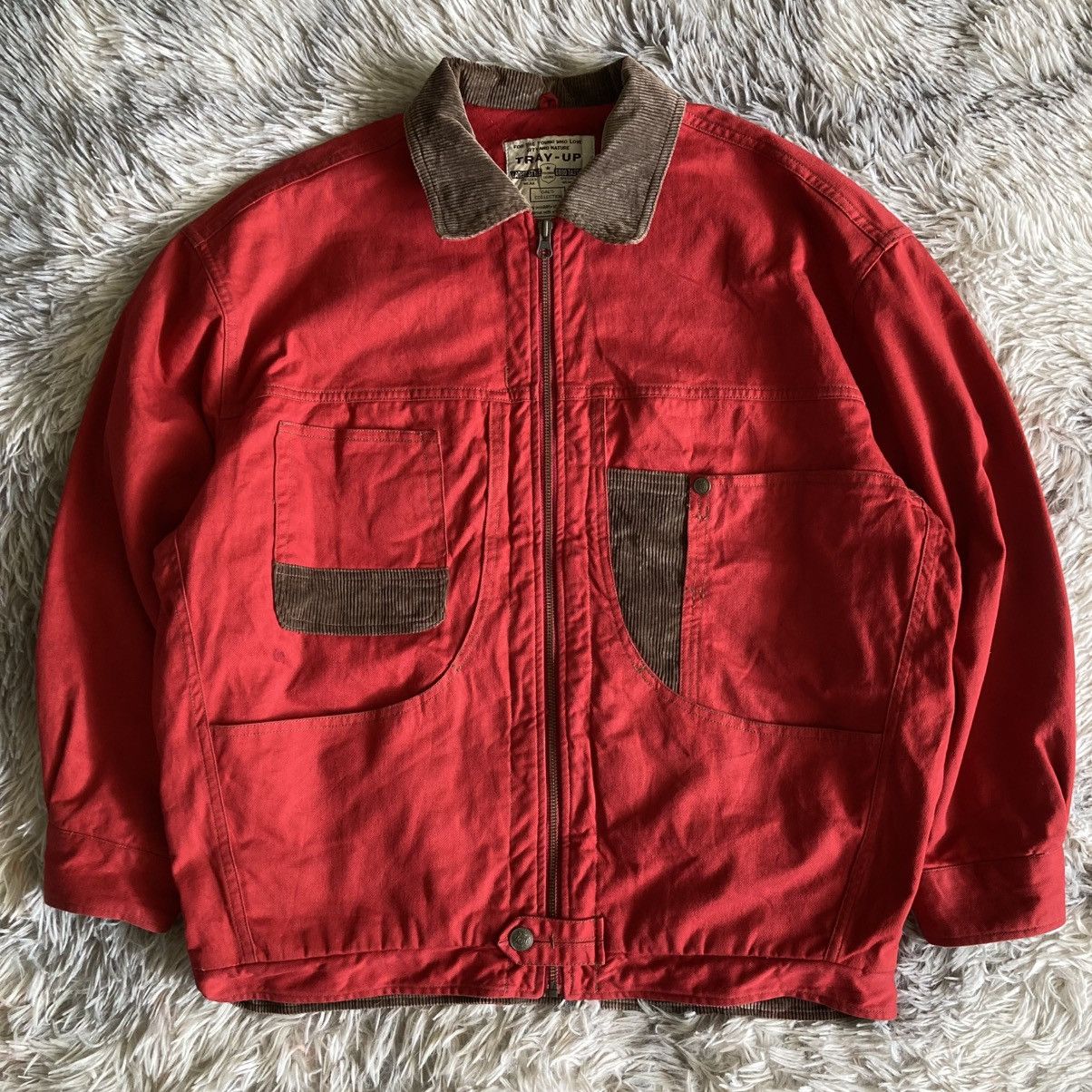 Vintage Vintage Featuring Tray-Up Jacket 90s✨ Size US M / EU 48-50 / 2 - 1 Thumbnail