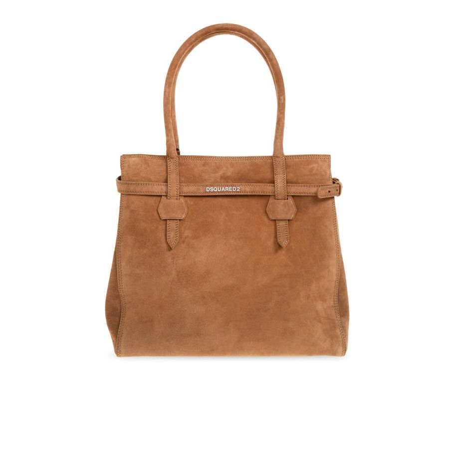 Dries Van Noten DSQUARED2 Twin Brown Suede Shoulder Bag New & Authentic Size ONE SIZE - 1 Thumbnail