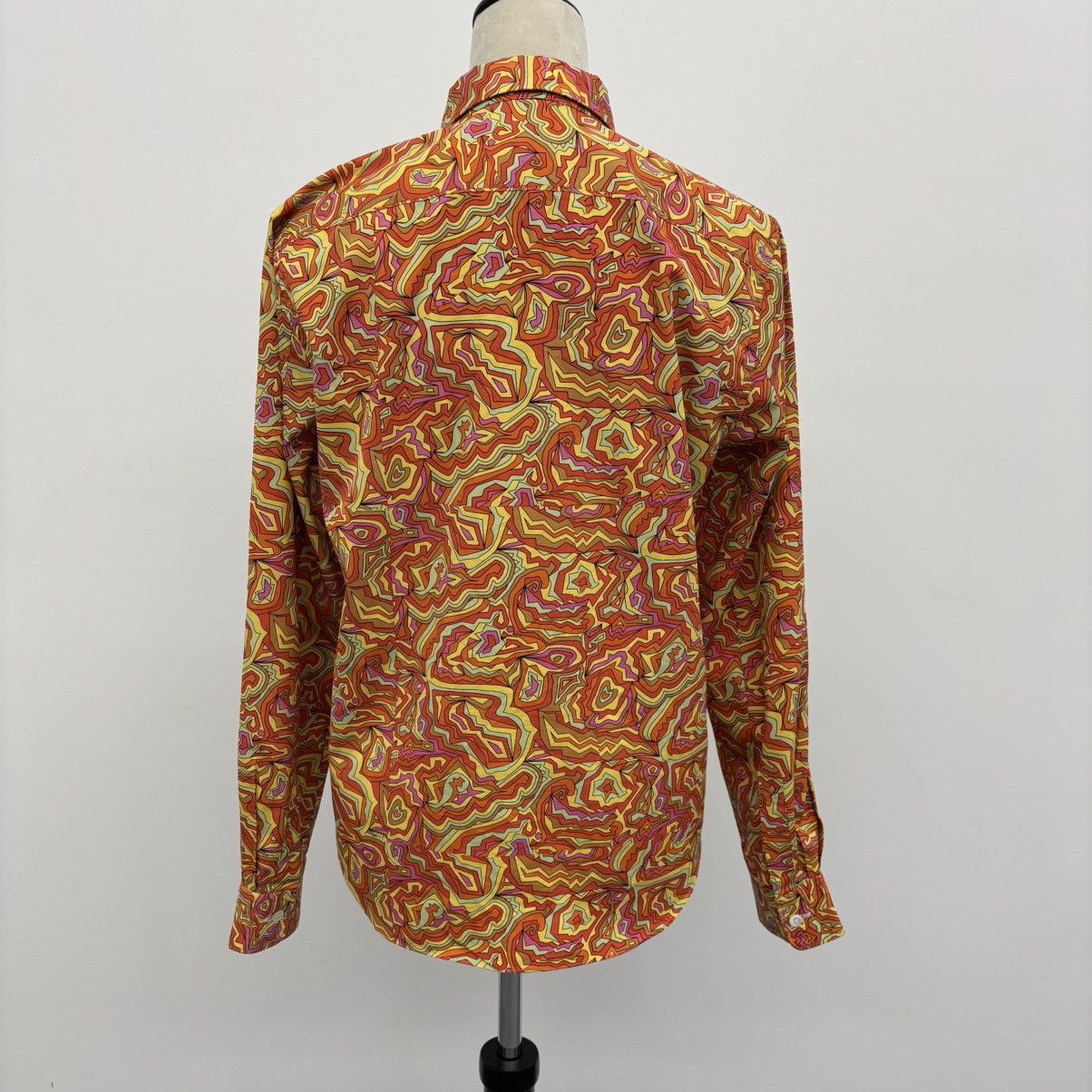 Comme des Garcons Homme Plus CdGH+ Psychedelic Print Button Up Size US M / EU 48-50 / 2 - 4 Thumbnail
