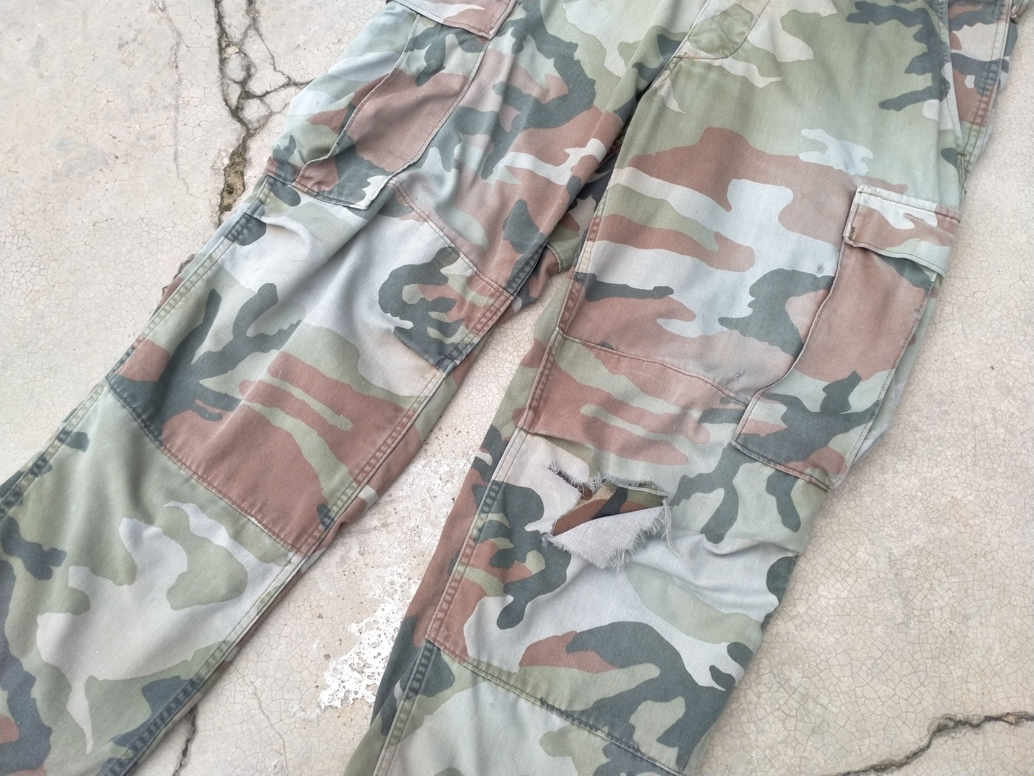 Vintage Vintage Distressed Military trousers Size US 34 / EU 50 - 3 Thumbnail