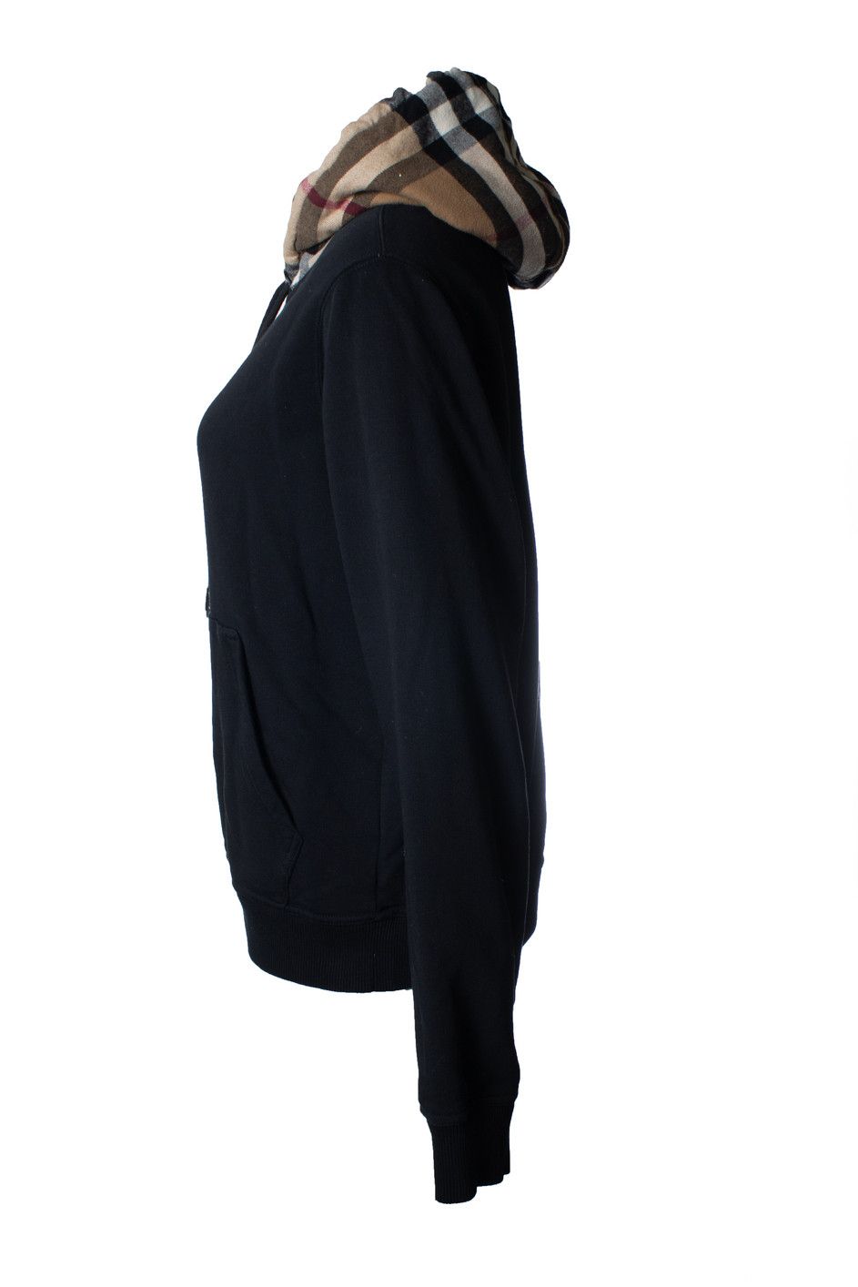 Burberry Burberry, black hoodie with checkered print Size S / US 4 / IT 40 - 4 Thumbnail
