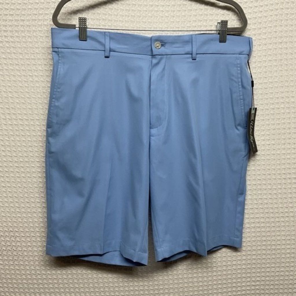 Other NWT Walter Hagen 11 Flat Front Golf Shorts Men 36”x10” Size US 36 / EU 52 - 9 Thumbnail