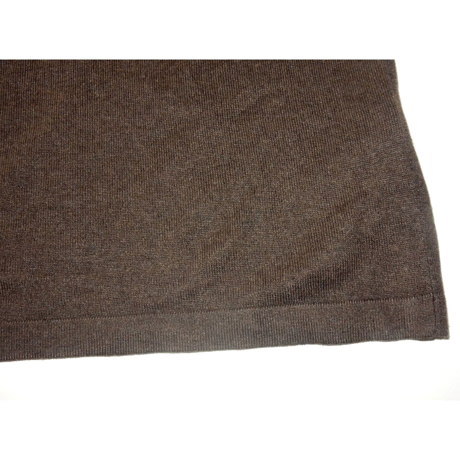 Banana Republic Banana Republic Sweater Men's Silk&Cashmere Blend XL Pullover Brown Solid Neat 2009s Size US XL / EU 56 / 4 - 2 Thumbnail