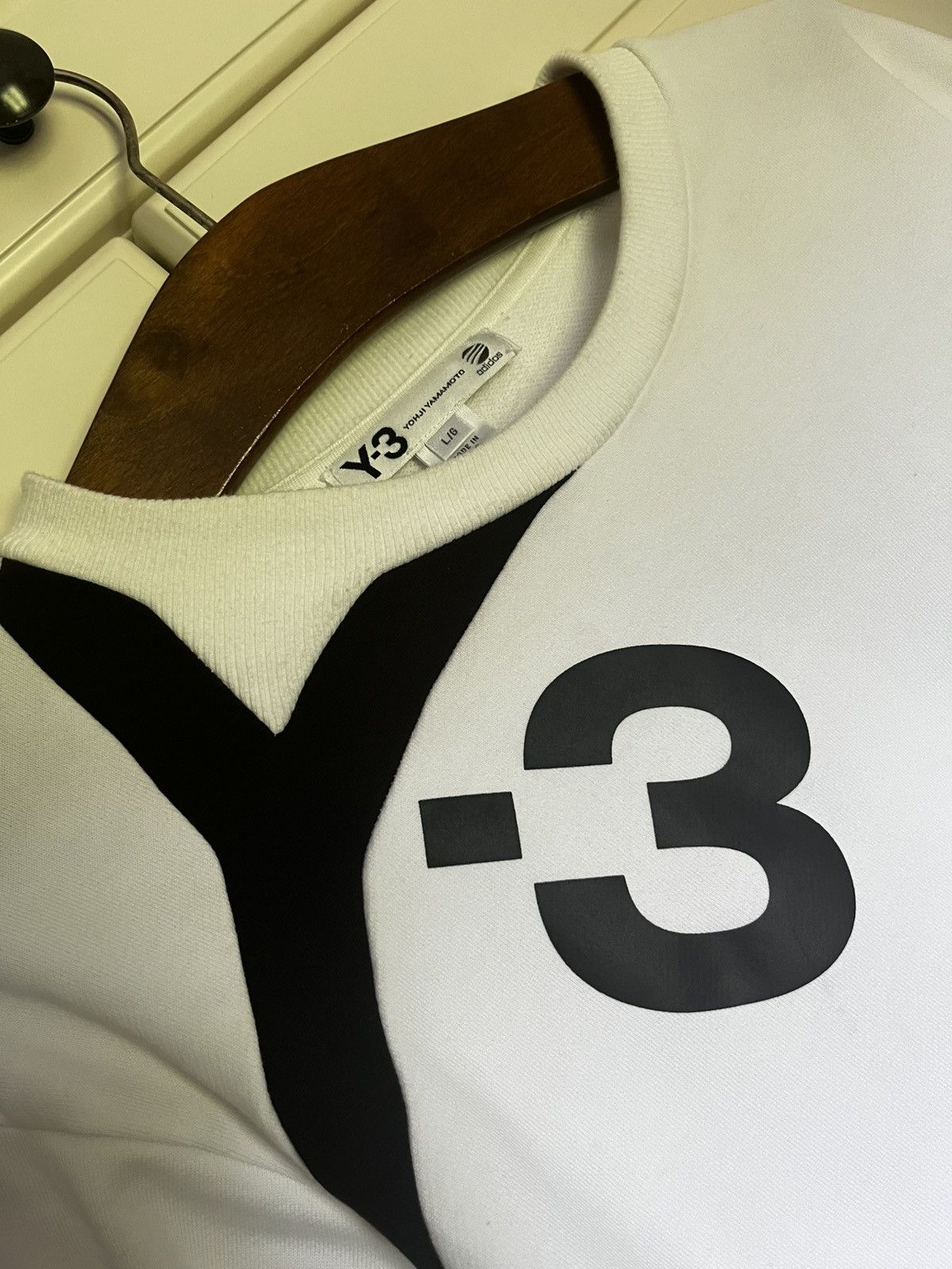 Designer × Y-3 Y-3 Logo Sweater Size US L / EU 52-54 / 3 - 3 Thumbnail