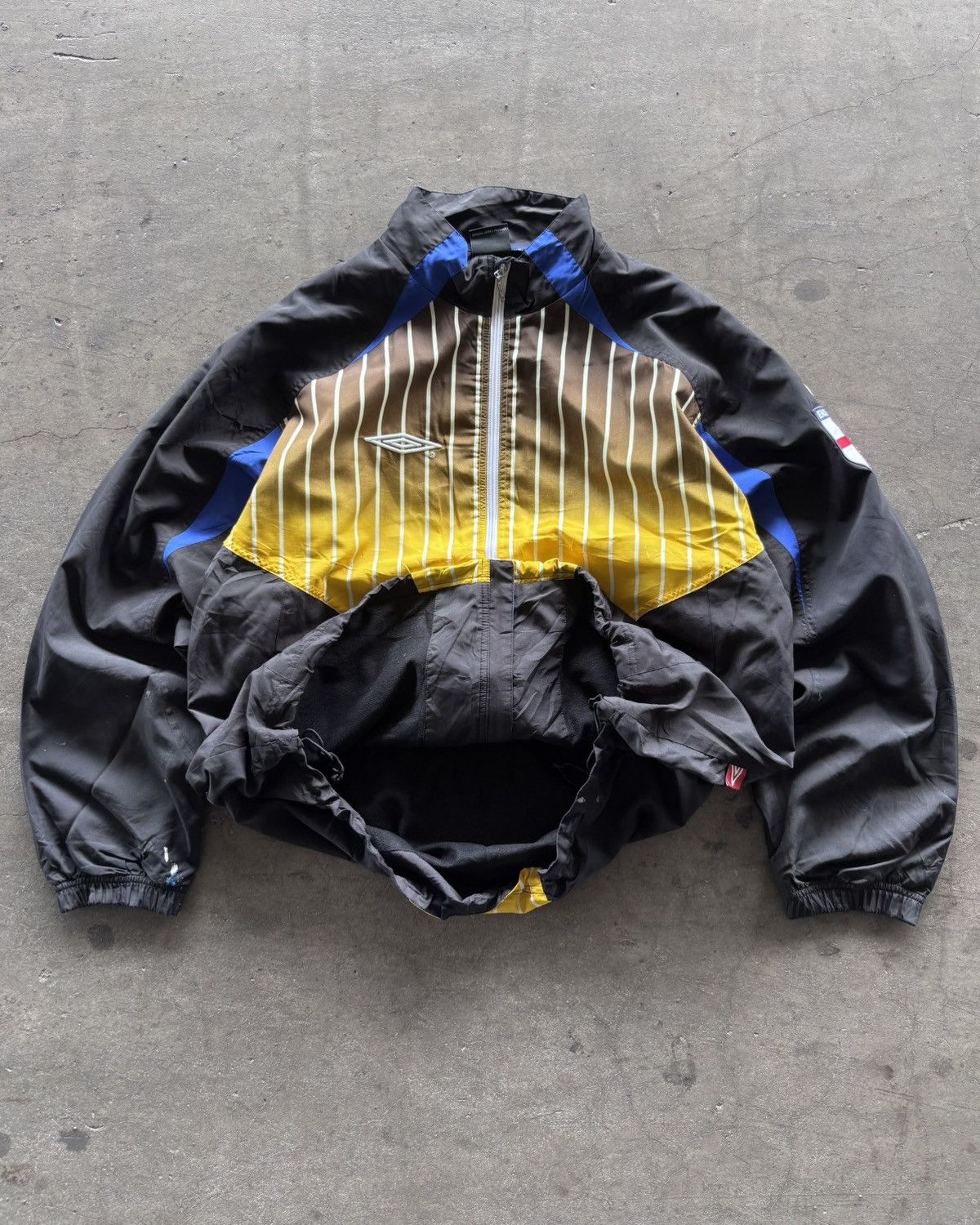 Umbro Umbro England Zip Up Windbreaker Jacket Size US XL / EU 56 / 4 - 6 Thumbnail