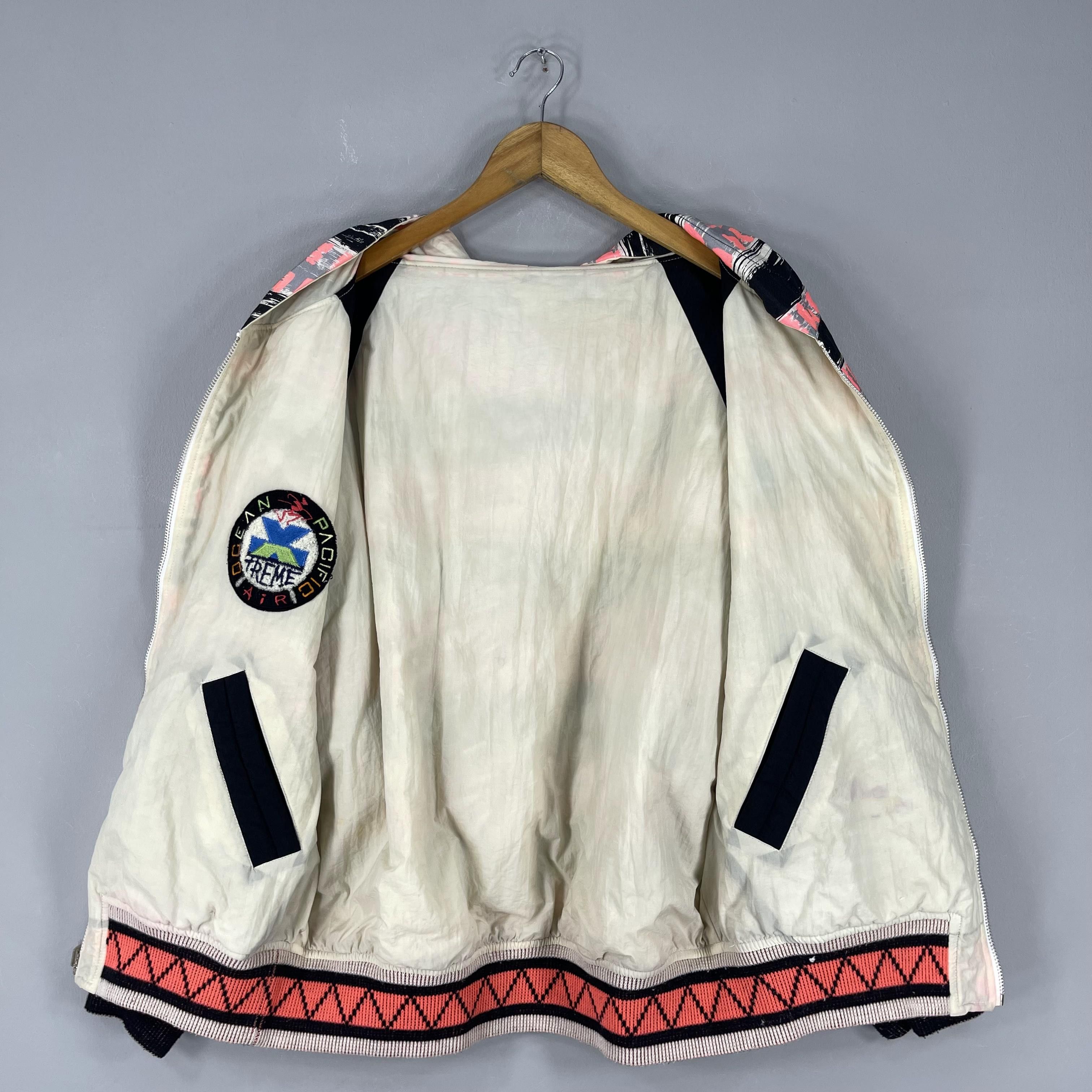 Ocean Pacific Vintage 1990s OCEAN PACIFIC Abstract Winter Ski Jacket Size US M / EU 48-50 / 2 - 6 Thumbnail