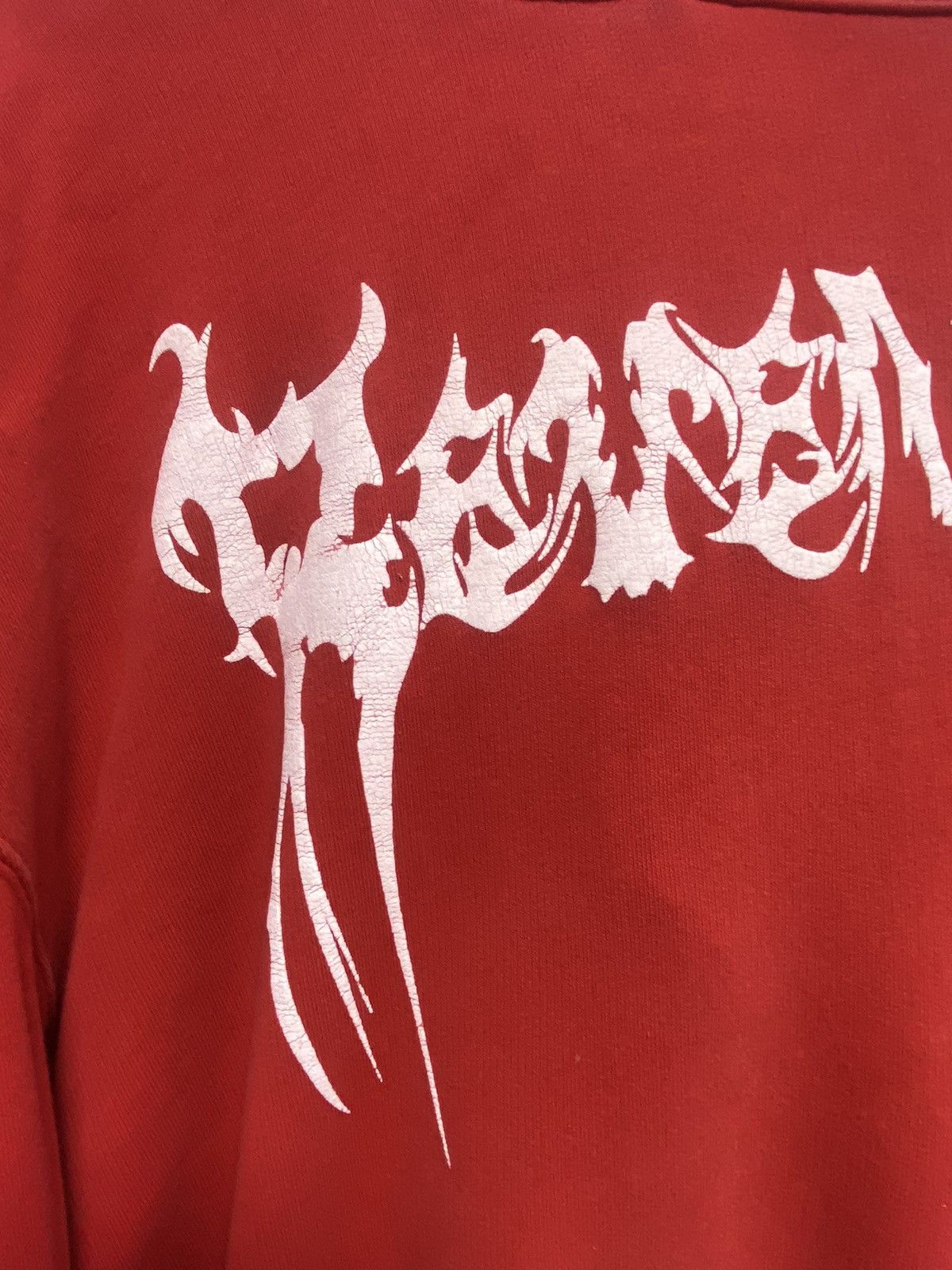 Revenge Red F*ck Vetements Hoodie Size US L / EU 52-54 / 3 - 3 Thumbnail