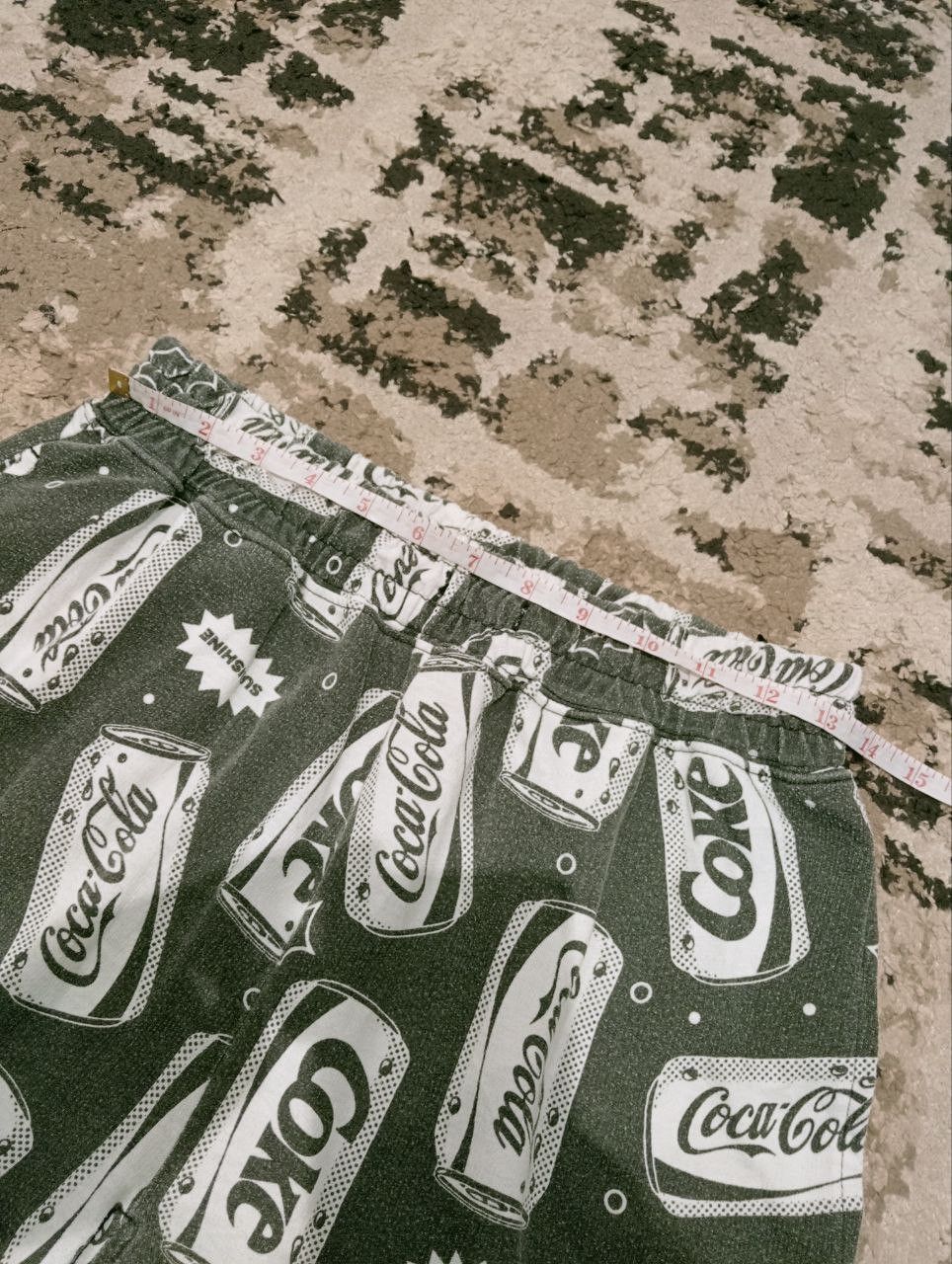 Coca Cola VINTAGE COCA COLA OVERPRINT SHORTPANTS Size US 28 / EU 44 - 9 Thumbnail