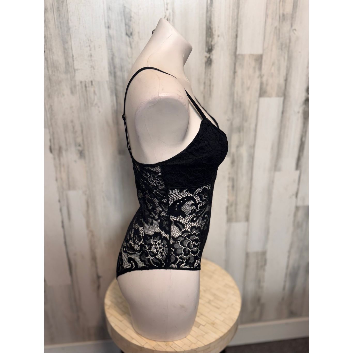 Other Black Lace Bodysuit | Sexy Floral Lingerie One-Piece – Size Medium Size M / US 6-8 / IT 42-44 - 3 Thumbnail