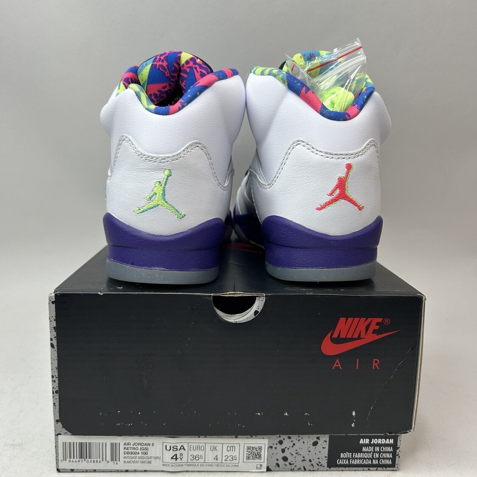 Nike Nike Air Jordan 5 Retro GS "Alternate Bel-Air" 2023 Size US 6 / IT 36 - 4 Thumbnail