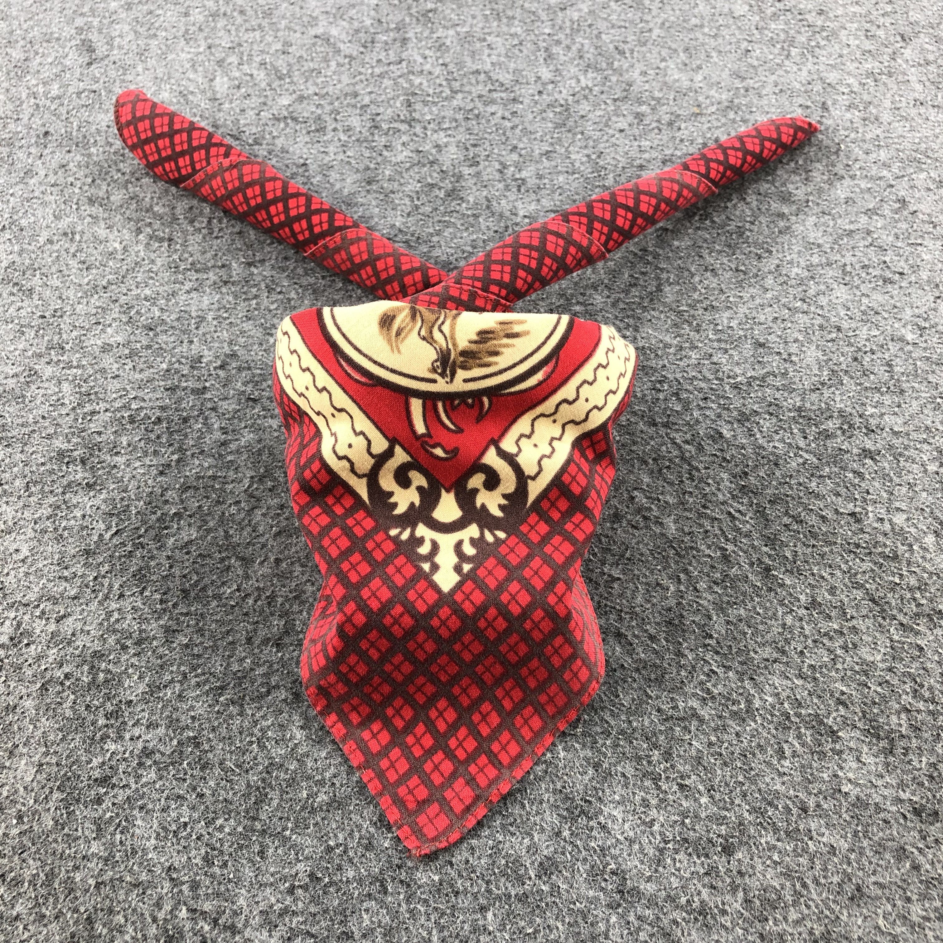 Vintage Vintage Rodeo Handkerchief Neckerchief Bandana H1350 Size ONE SIZE - 2 Thumbnail