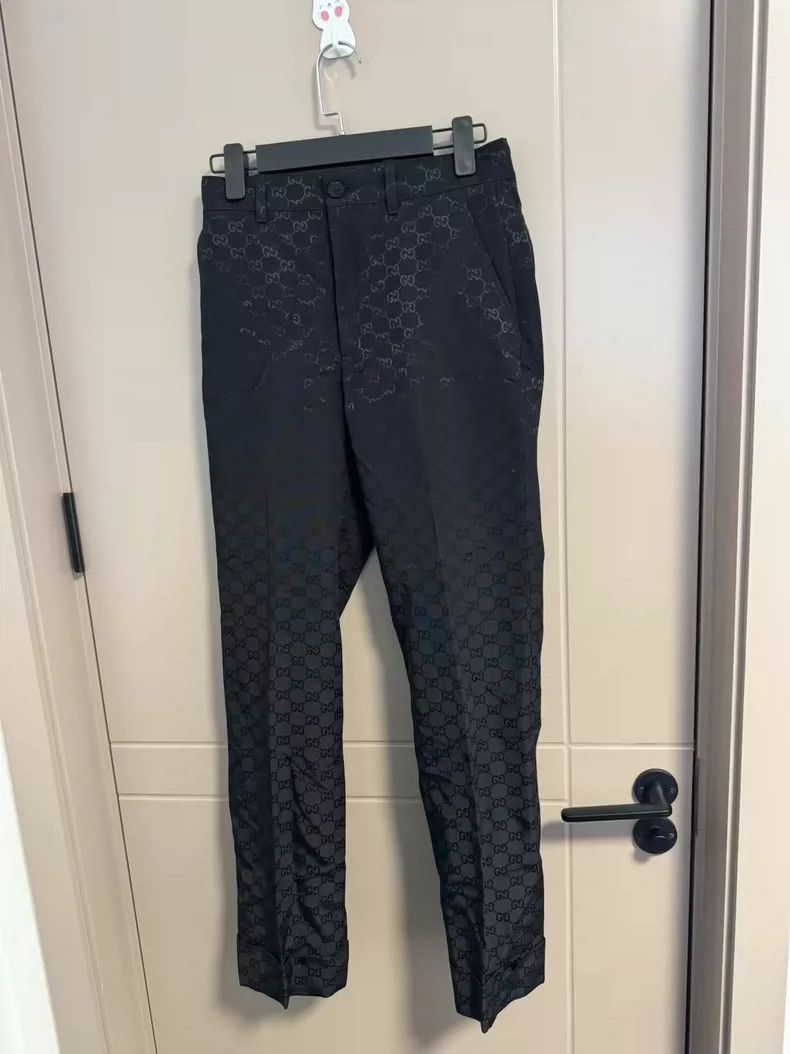 Gucci Gucci Full-print trousers Size US 38 / EU 54 - 1 Thumbnail