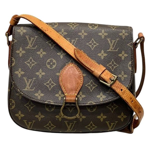 Louis Vuitton Louis Vuitton Saint Cloud Monogram Shoulder Bag Textile Shoulder Bag M51242 DUTY FREE for USA
