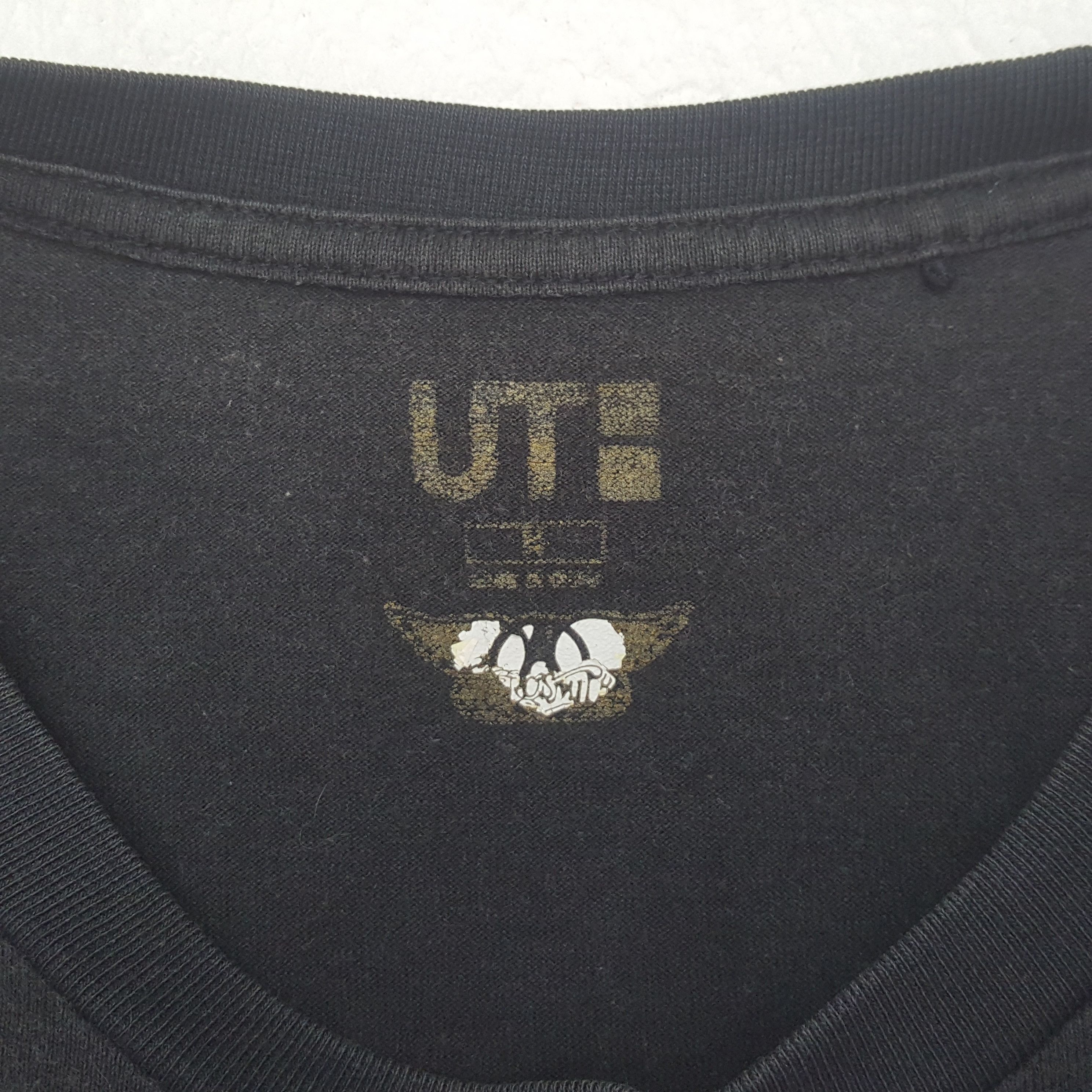 Uniqlo Uniqlo X Aerosmith Rock Band Tshirt RR19 Size US M / EU 48-50 / 2 - 4 Thumbnail