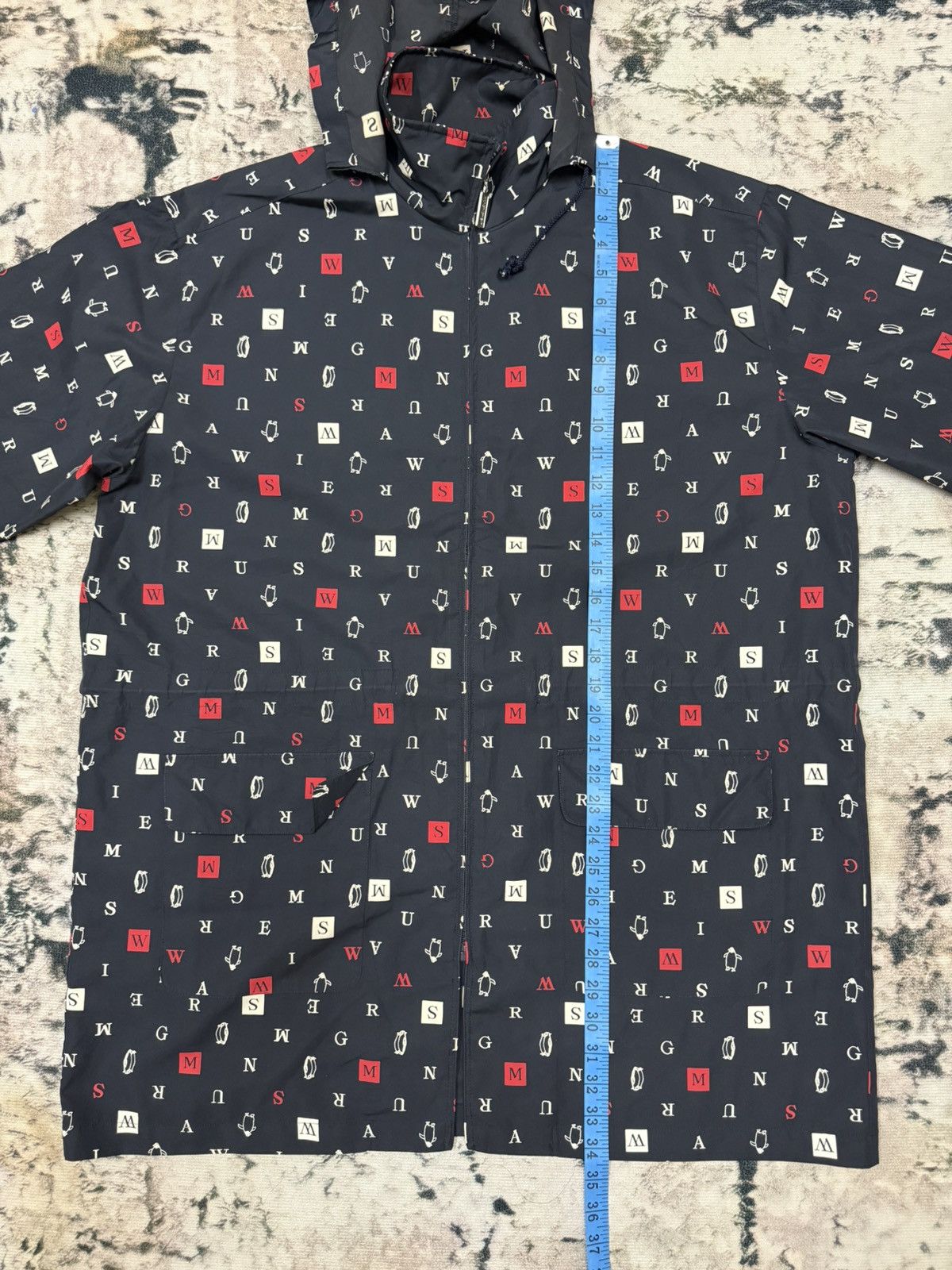 Grand Slam Munsingwear GrandSlam Fullprint Oversized Rain Jacket Hoodie Size US L / EU 52-54 / 3 - 16 Thumbnail
