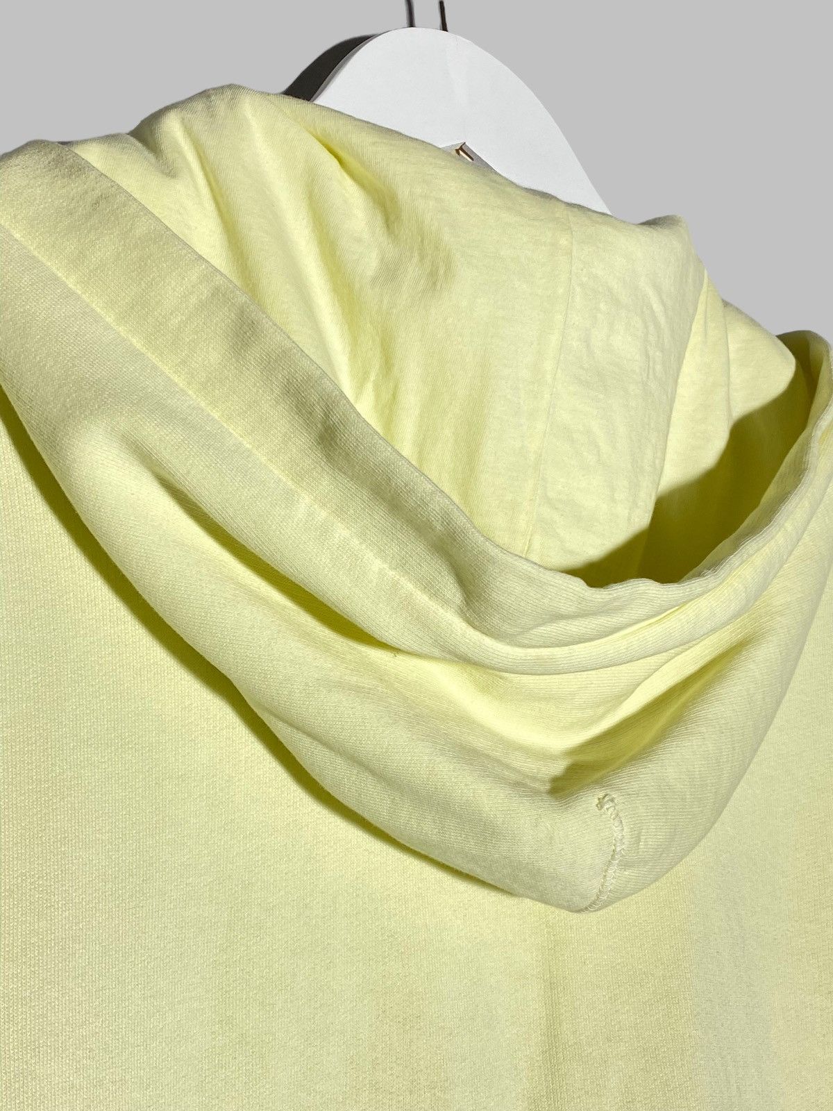 C.P. Company C.P Company Lens Cotton Fleece Resist Dyed Hoodie Yellow Size US M / EU 48-50 / 2 - 14 Thumbnail