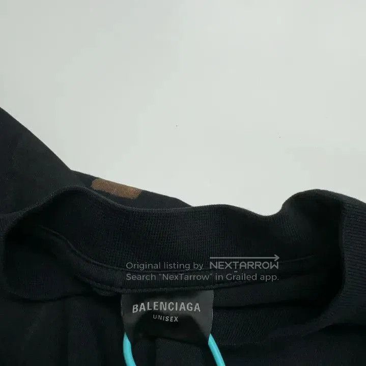 Balenciaga Balenciaga FW23 Black Oversized Logo T-Shirt. Size US L / EU 52-54 / 3 - 4 Thumbnail