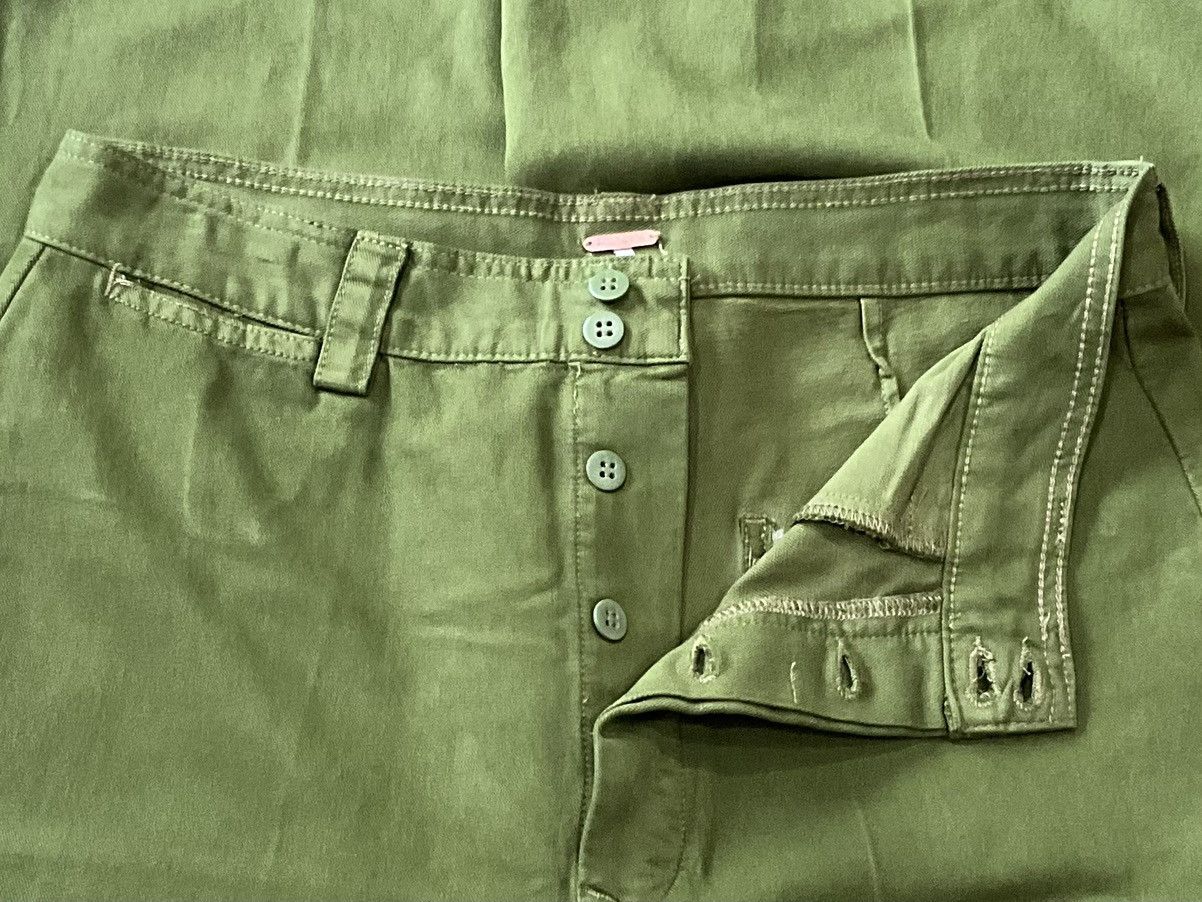Free People Free People Green Wide-Leg Cropped Pants Size 30" / US 8 / IT 44 - 11 Thumbnail