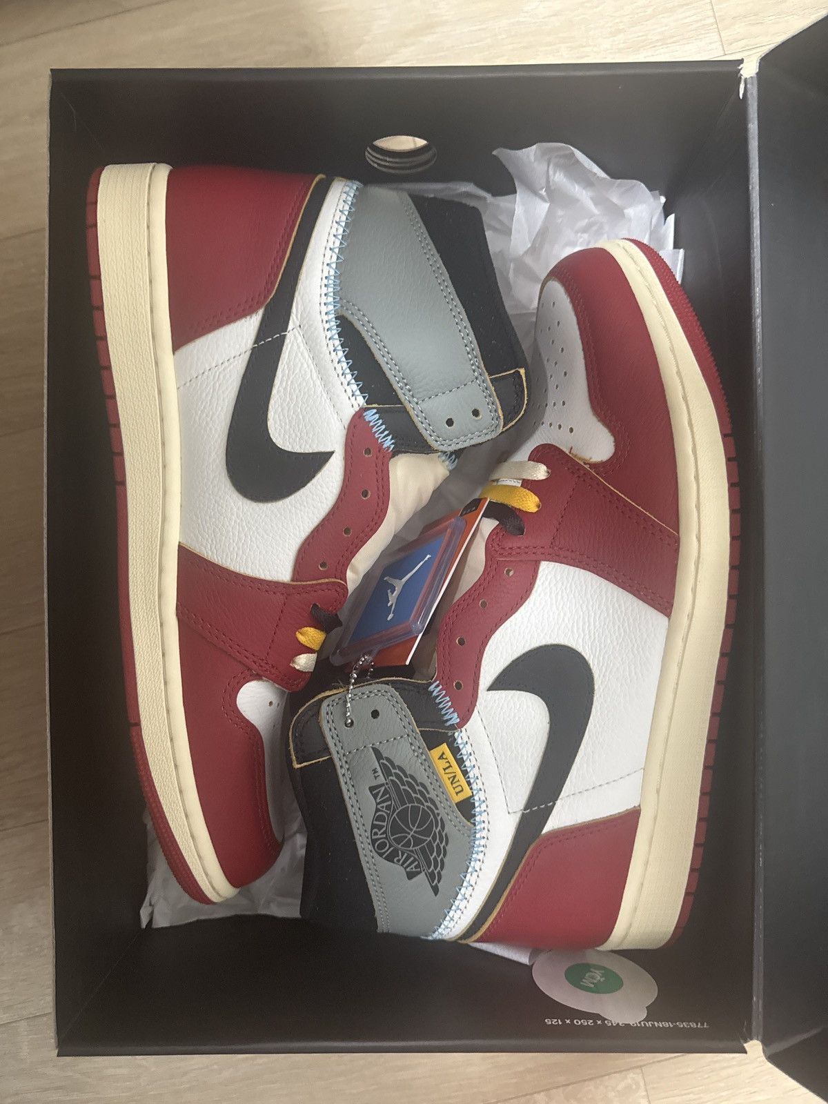 Jordan Brand × Union LA Jordan 1 x Union Retro High OG Chicago Shadow Size US 11 / EU 44 - 1 Thumbnail