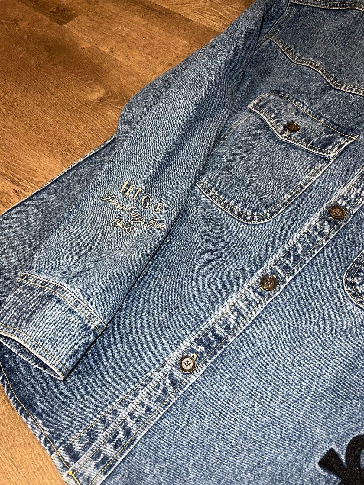 Honor the Gift Honor the Gift Denim Jacket Size US L / EU 52-54 / 3 - 5 Thumbnail