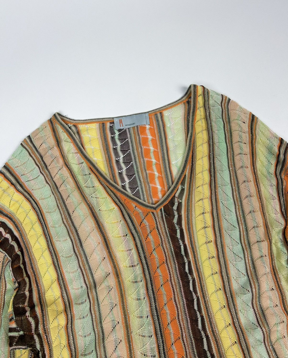 Coogi × Missoni × Vintage Vintage Missoni Blouses women’s Knitted Sweater Size M / US 6-8 / IT 42-44 - 4 Thumbnail