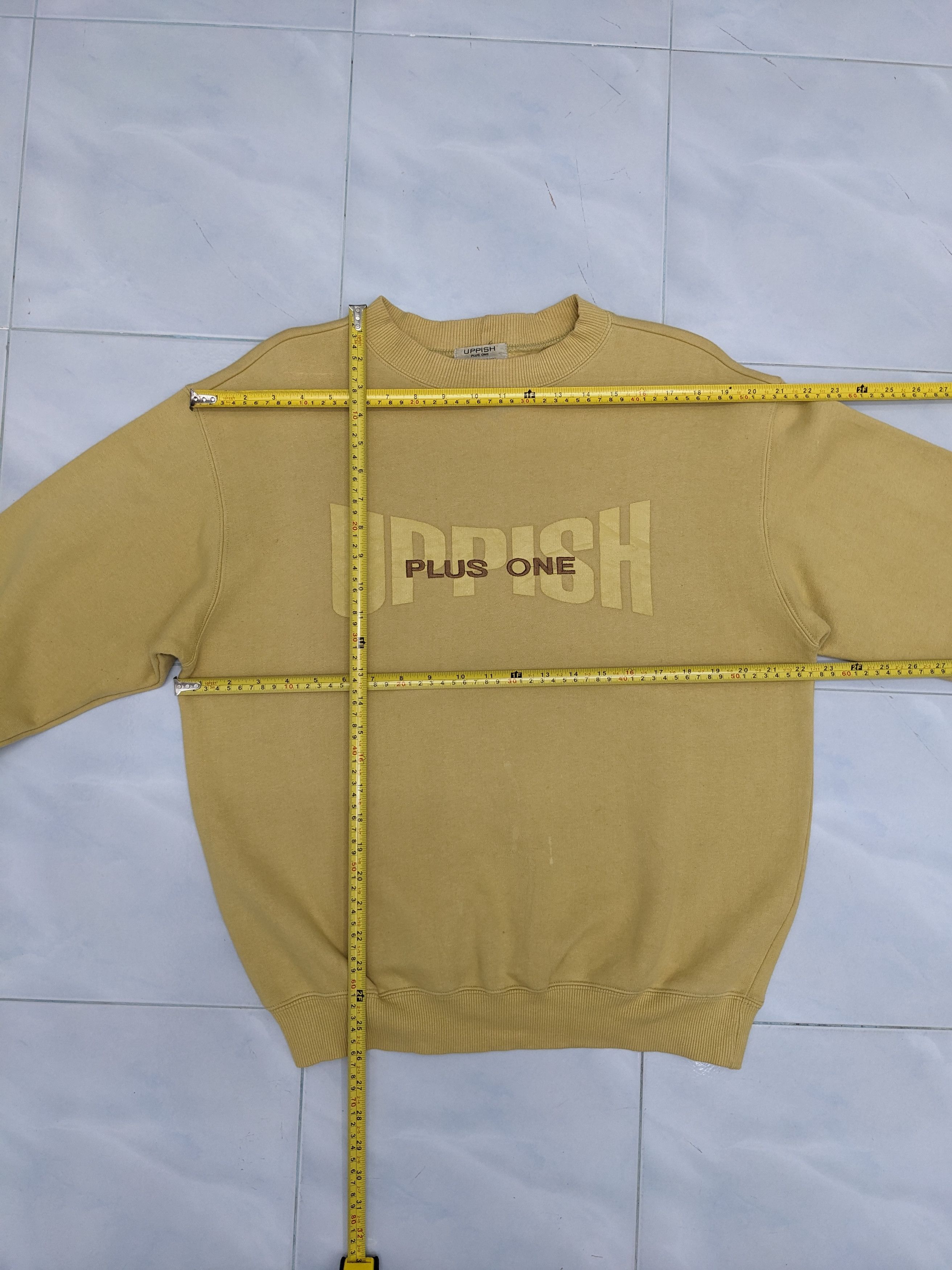 Japanese Brand Vintage Japanese Sanyo Uppish Plus One Sweatshirt Size US M / EU 48-50 / 2 - 7 Thumbnail