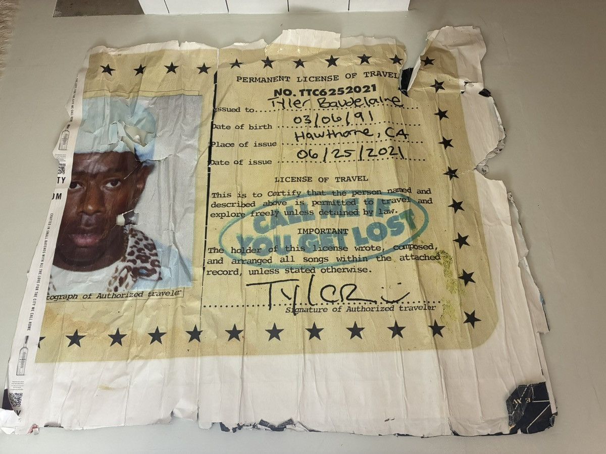 Tyler The Creator “Call me if you get lost” poster Size ONE SIZE - 2 Thumbnail