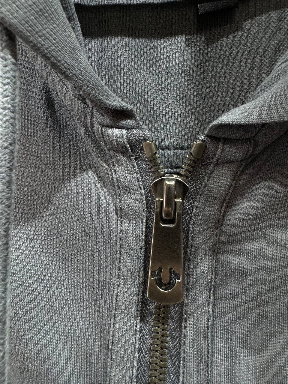 True Religion TRUE RELIGION Terry Sleeveless Hoodie Pavement Vest Jacket Size US XL / EU 56 / 4 - 3 Thumbnail
