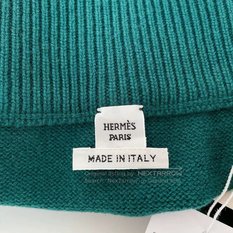 Hermes Hermes Cashmere star knit skirt Size 24" / US 00 / IT 34 - 5 Thumbnail