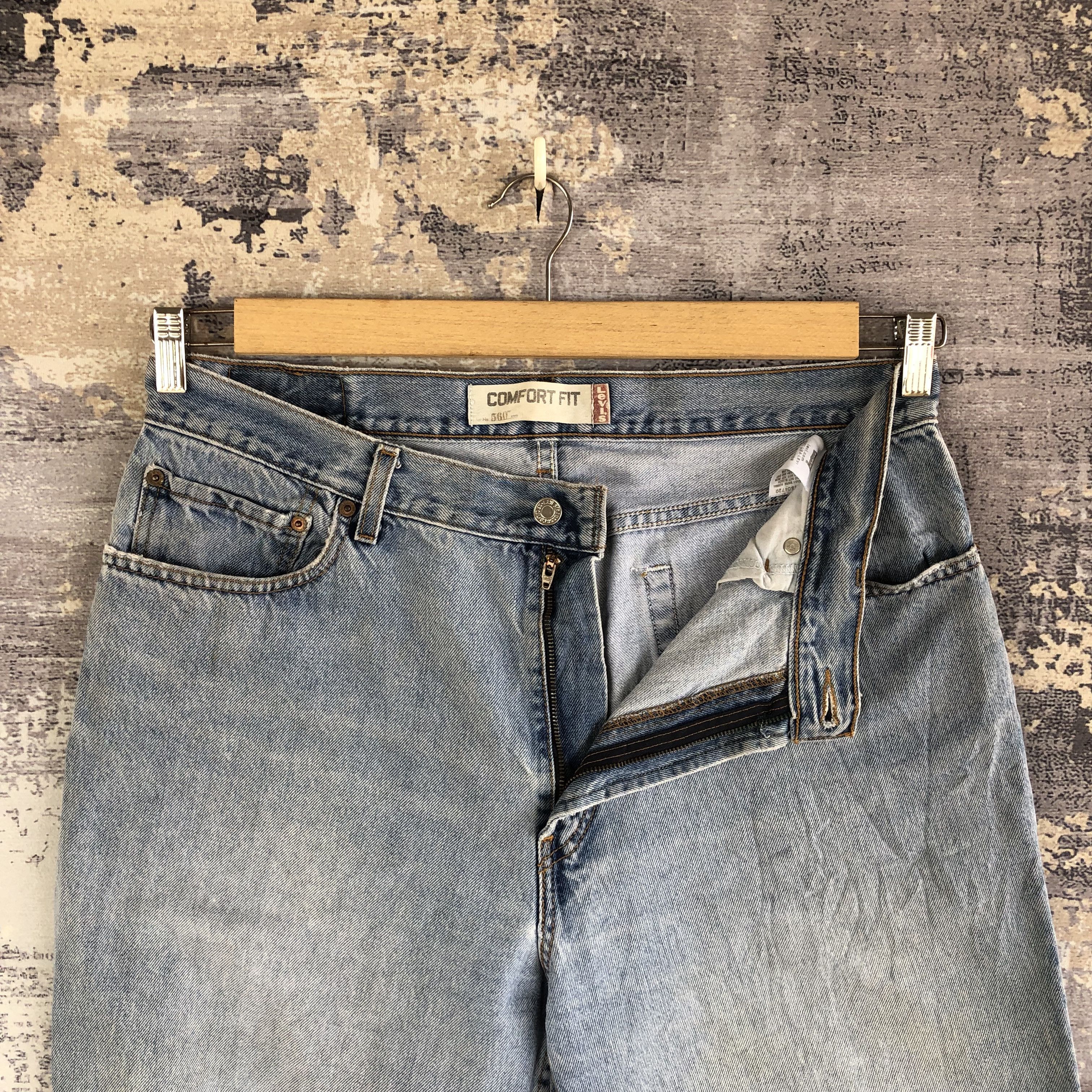 Levi's Vintage Levis Sun Faded Jeans Levi's Baggy Light Wash Denim Size US 34 / EU 50 - 5 Thumbnail