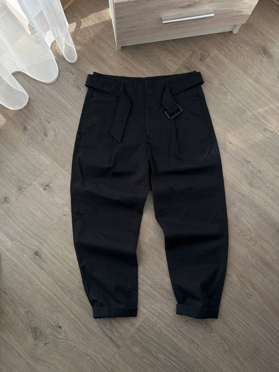 Polo Ralph Lauren × Vintage Vintage Polo Ralph Lauren Black Baggy PRL Pants Size 30" / US 8 / IT 44 - 2 Thumbnail