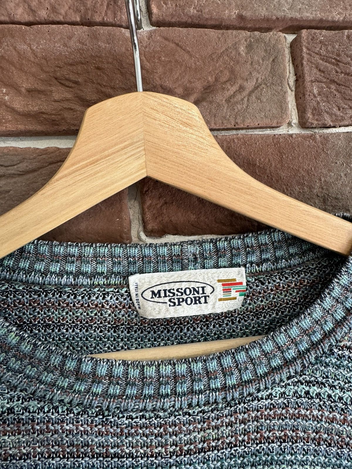 Missoni Missoni Rare Sweater Knitted Viscose Multicolor Hi Quality Size US L / EU 52-54 / 3 - 4 Thumbnail