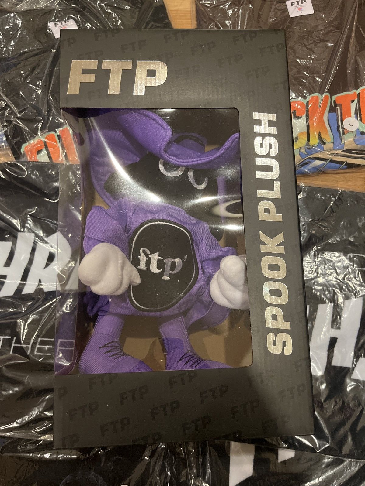 Fuck The Population FTP Spook Plush Size ONE SIZE - 1 Thumbnail
